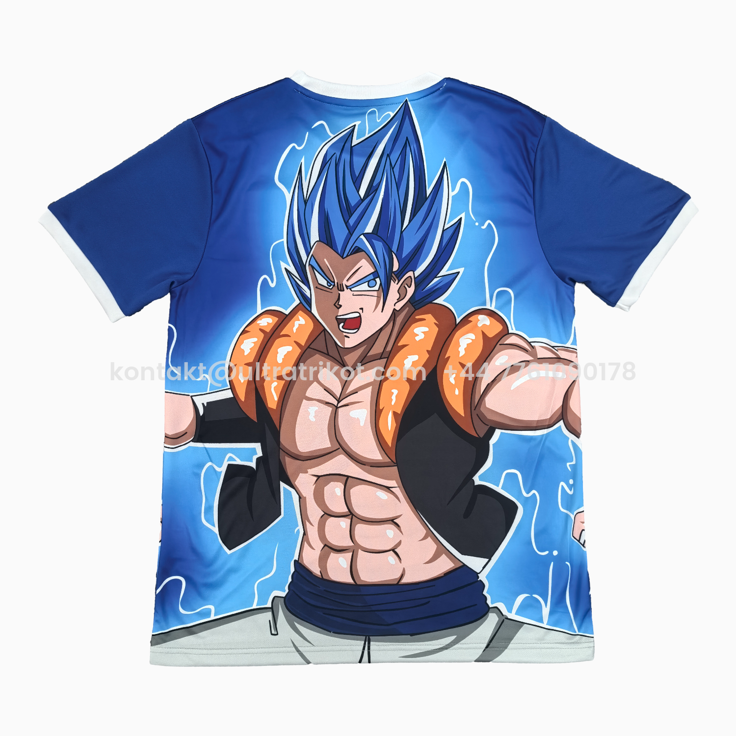 UltraTrikot-Japan 25-26 Vegeta Super Saiyan Blue Jersey - Fans Version