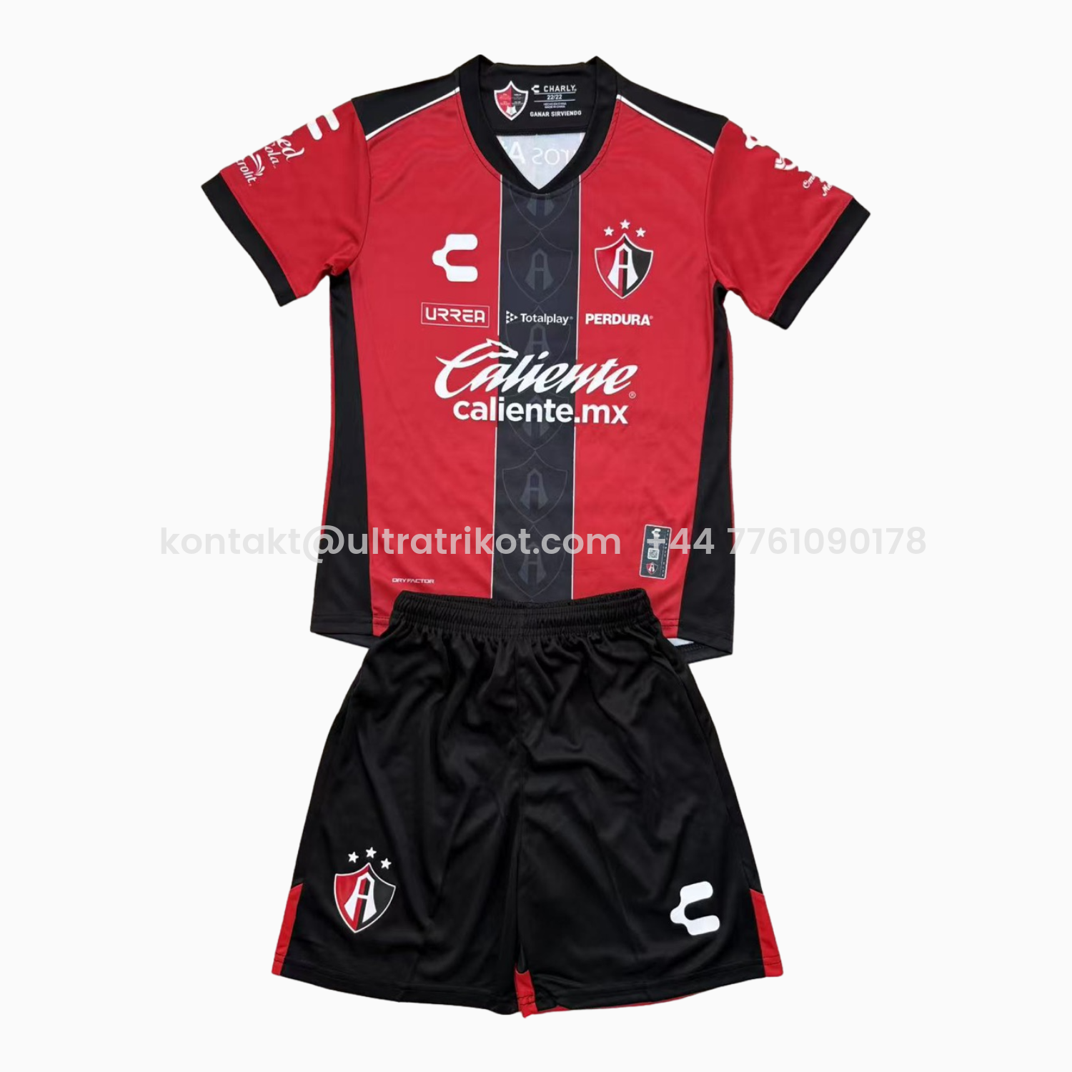 UltraTrikot-Atlas 25-26 Home Red Men's Adult Jersey Set - Fans Version