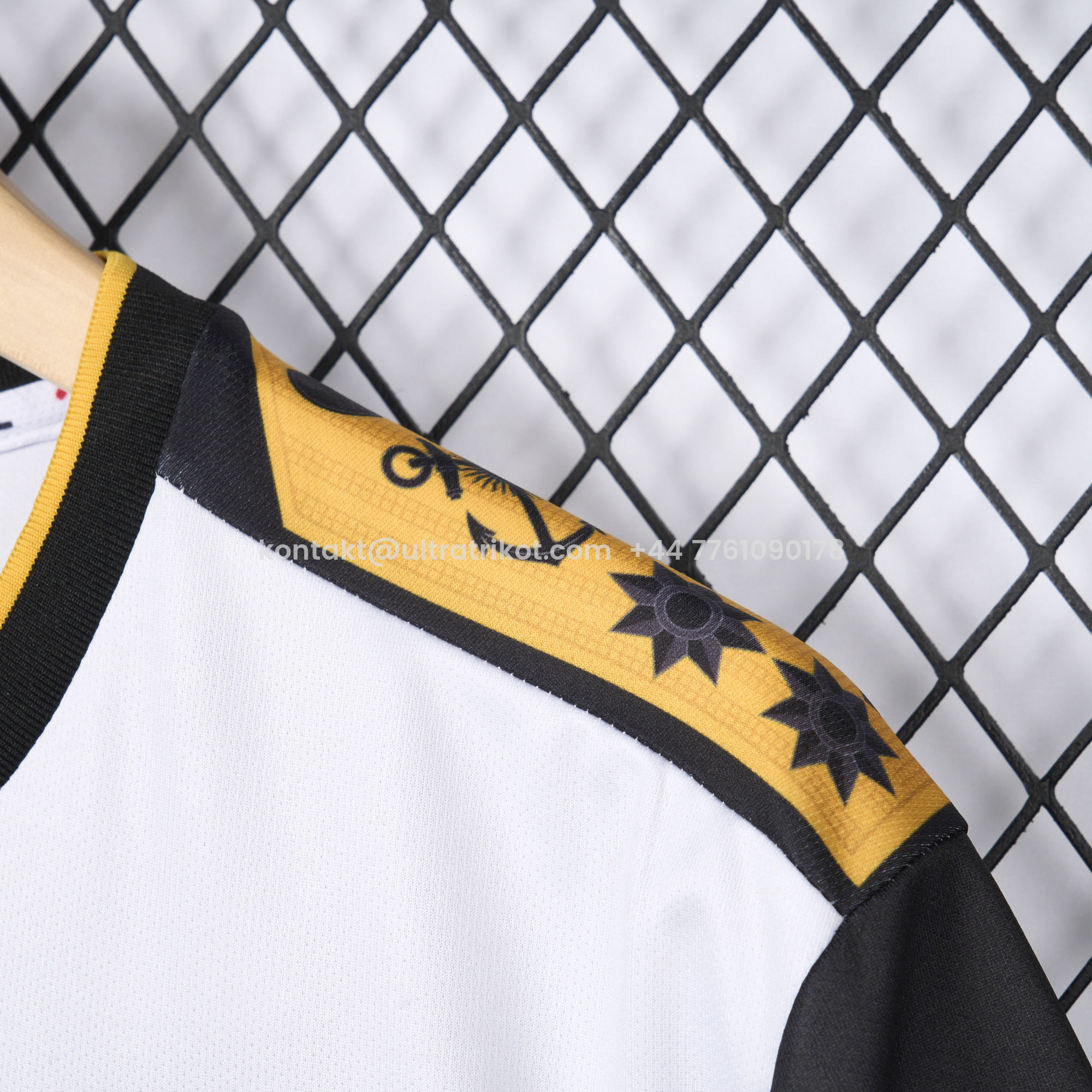 UltraTrikot-Retro Club Almirante Brown 2021 White Anniversary Jersey