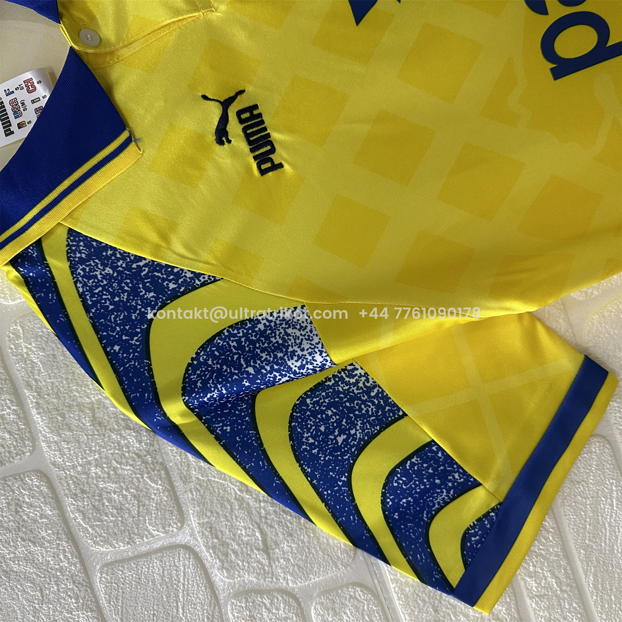 UltraTrikot-Retro Parma 1995-97 Away Jersey - Fans Version