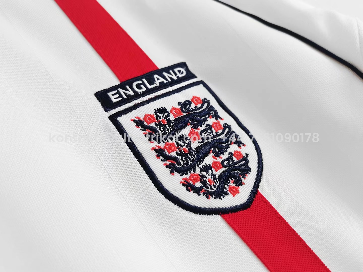 UltraTrikot-Retro England 2002 Home Stadium Jersey