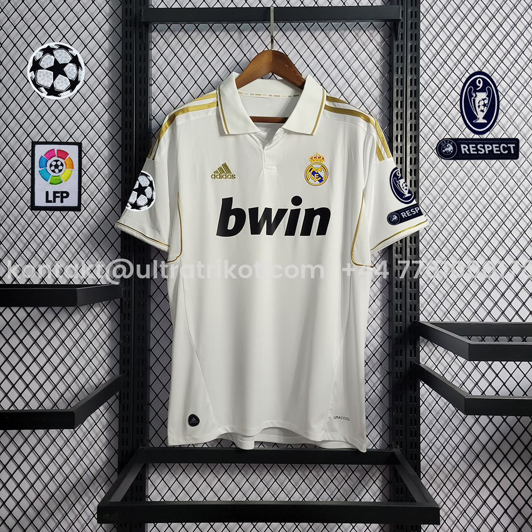 UltraTrikot-Retro Real Madrid 11-12 Home Stadium Jersey