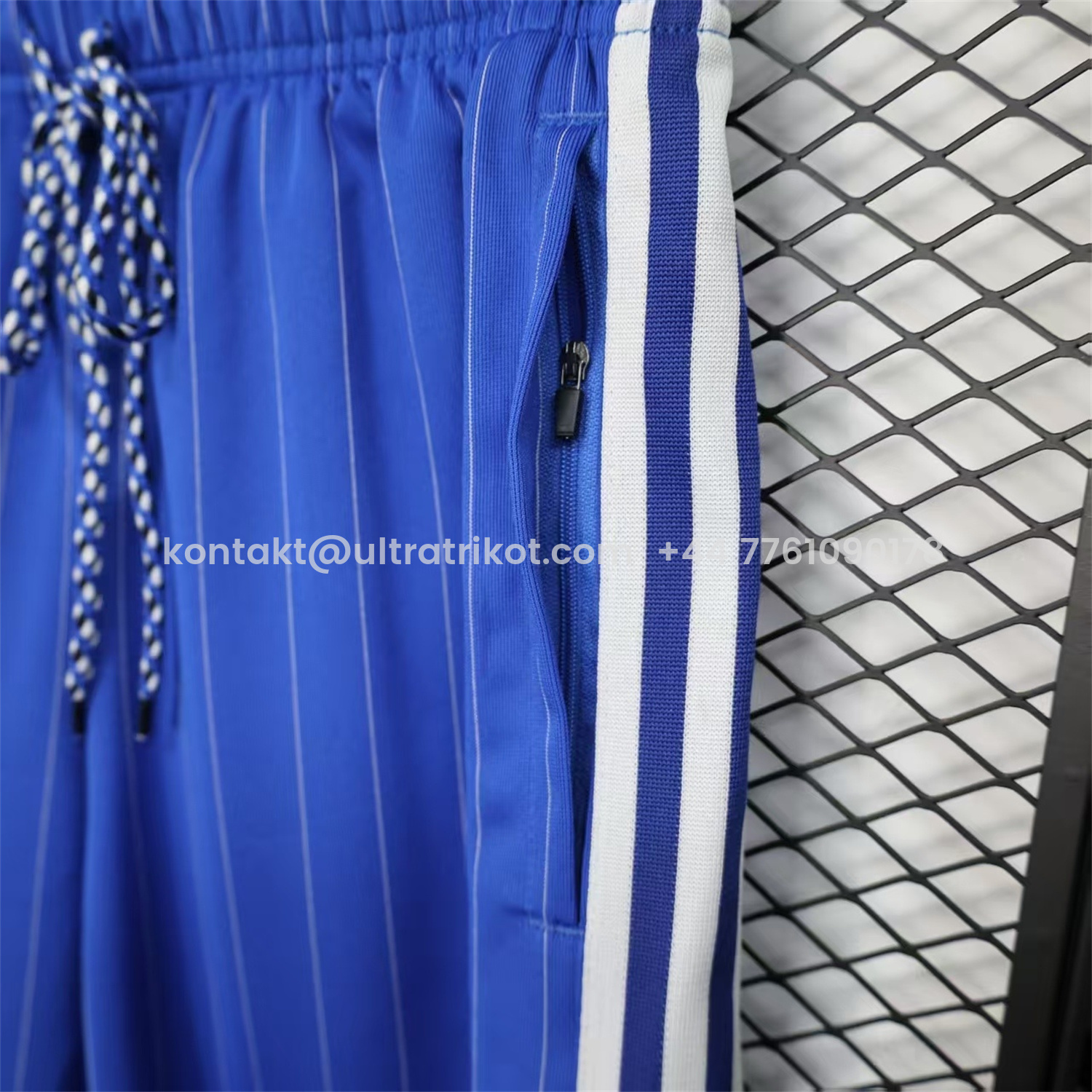 UltraTrikot-C.H.E.L.S.E.A 25-26 Trefoil Blue Travel Shorts - Player Version