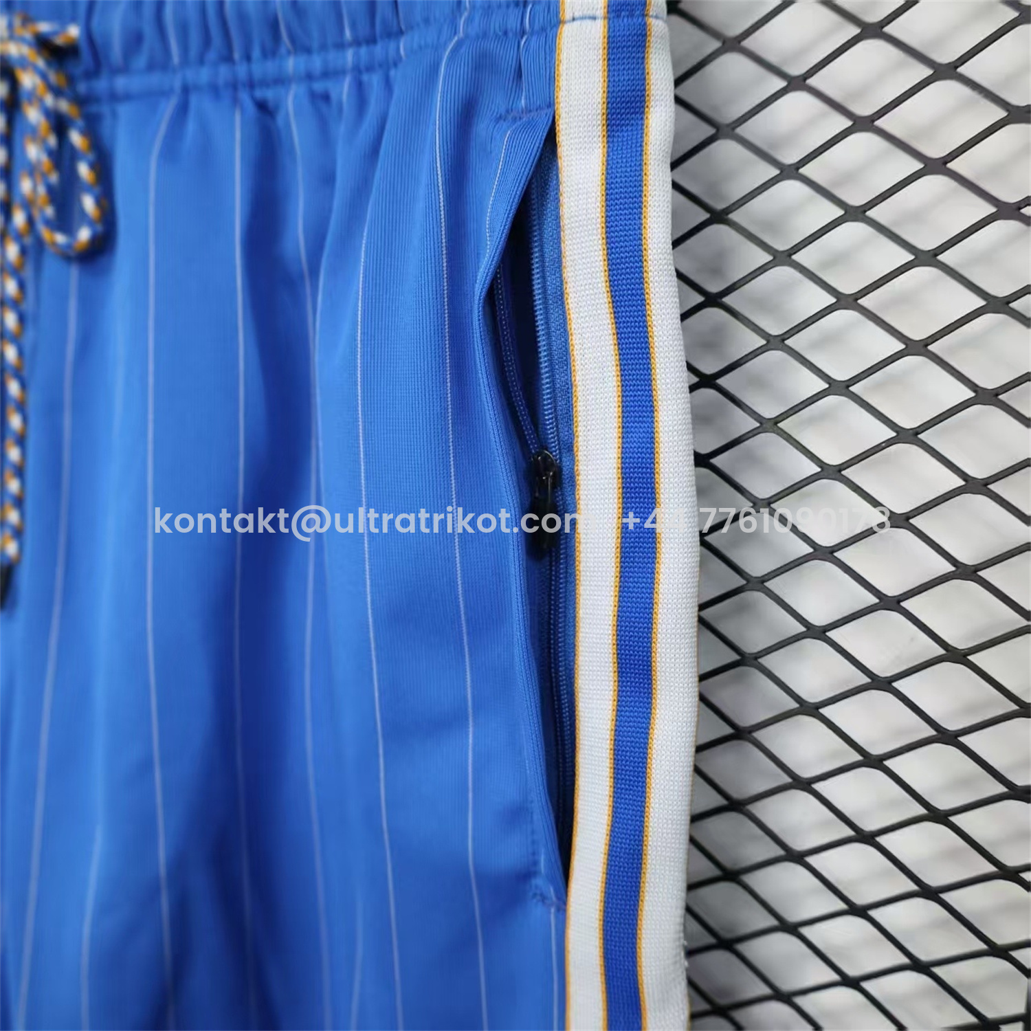 UltraTrikot-Real Madrid 25-26 Trefoil Blue Travel Shorts - Player Version