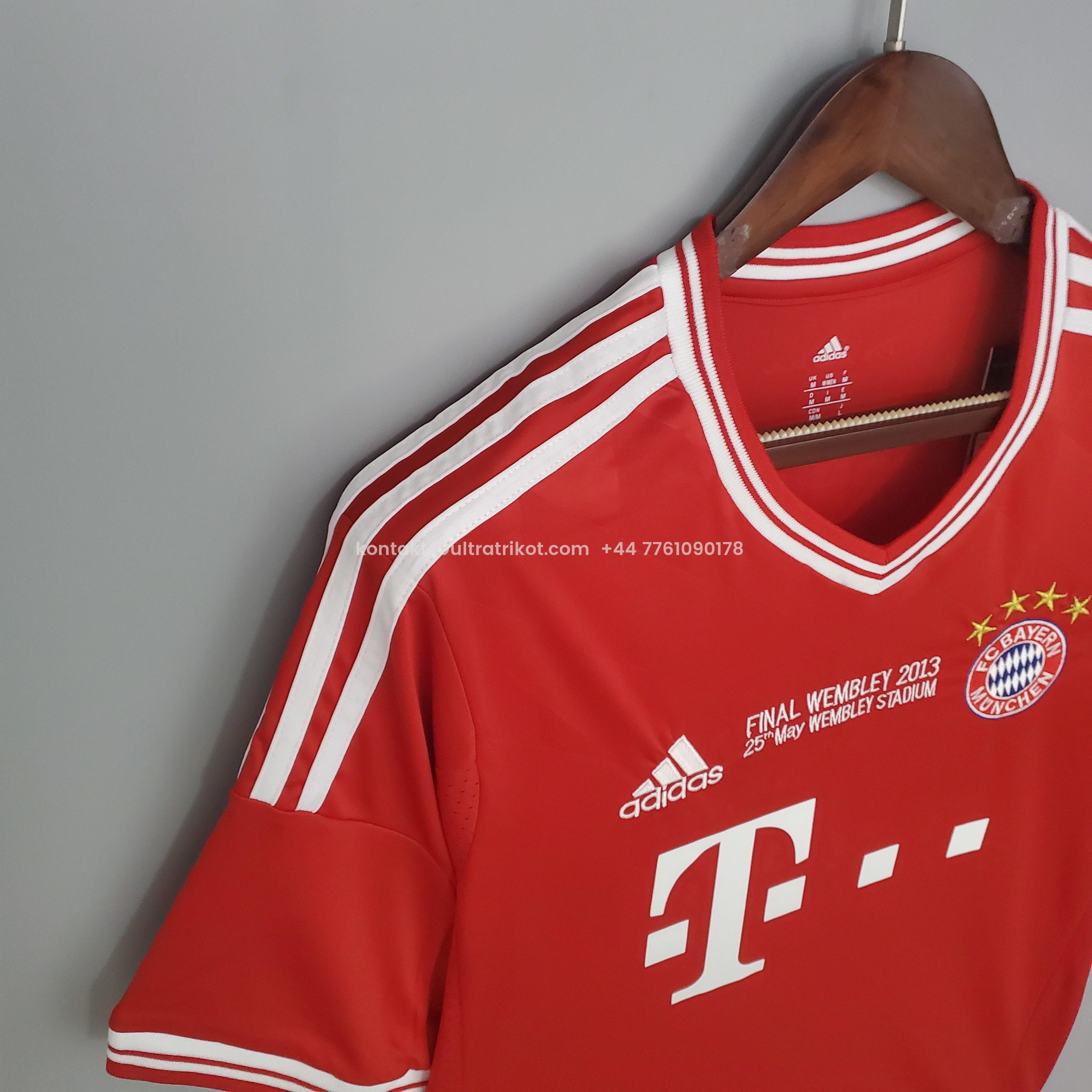UltraTrikot-Retro Bayern Munich 13-14 Champions League Final Home Stadium Jersey