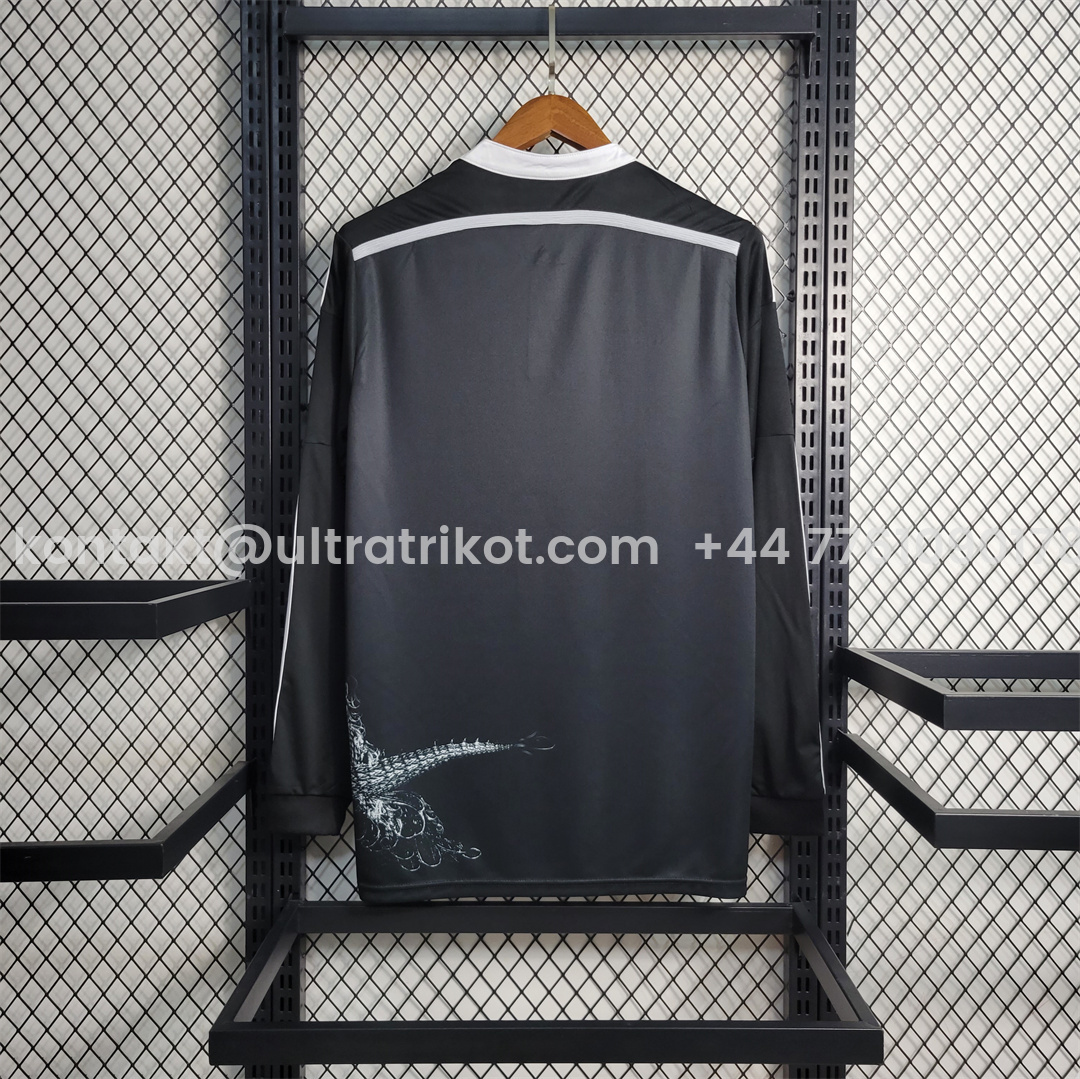 UltraTrikot-Retro Real Madrid 14-15 Third Away Long Sleeve Jersey