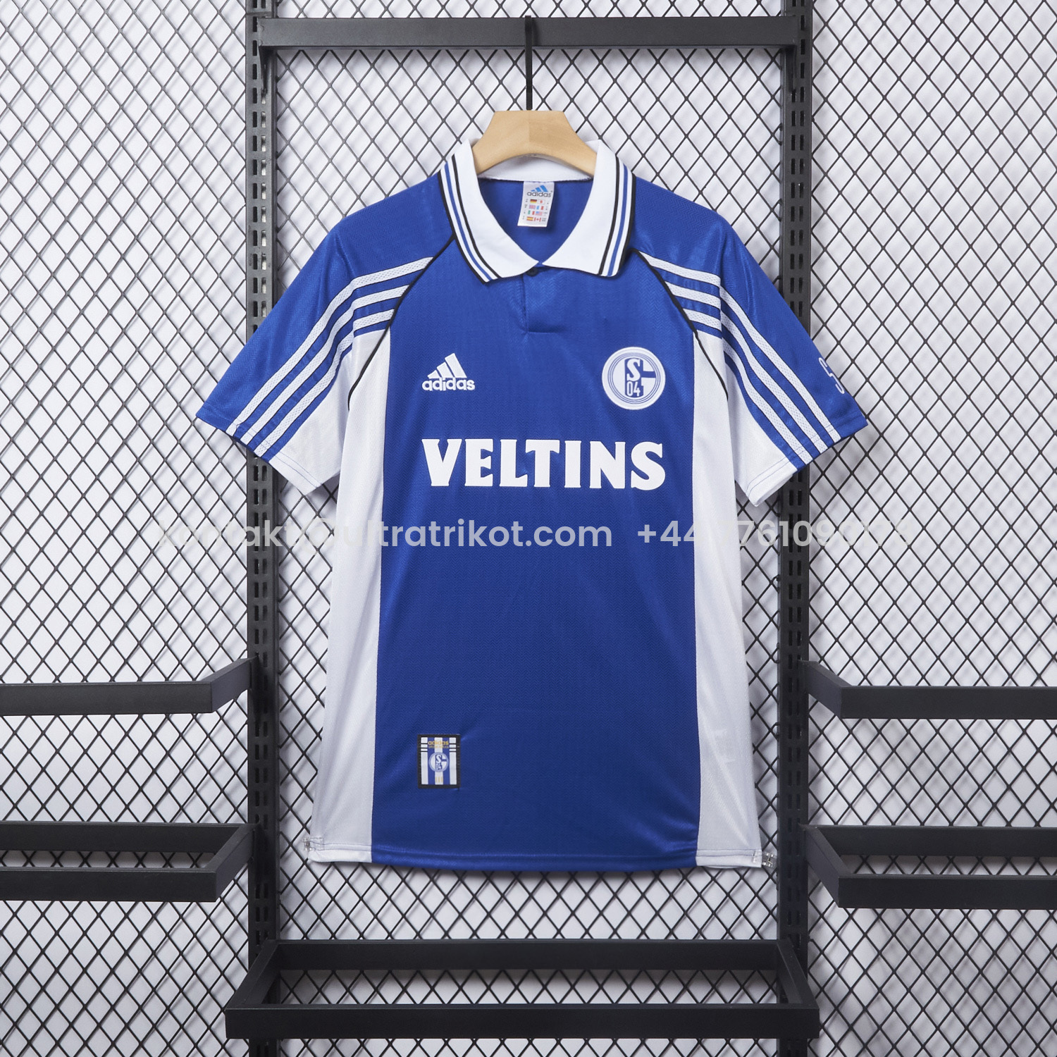 UltraTrikot-Retro Schalke 04 1998-00 Home Jersey