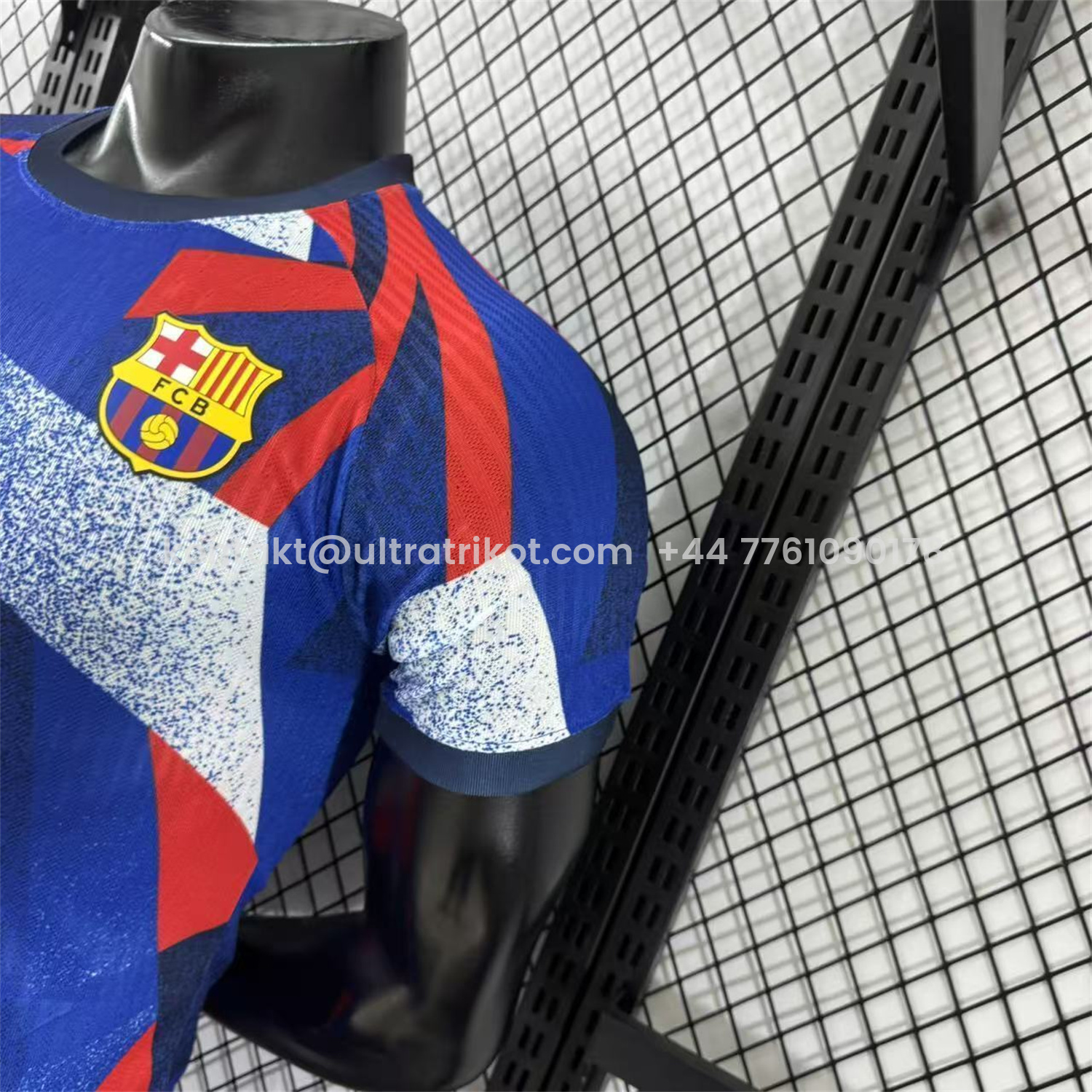 UltraTrikot-Barcelona 25-26 Blue And Red Pre-Match Jersey - Player Version