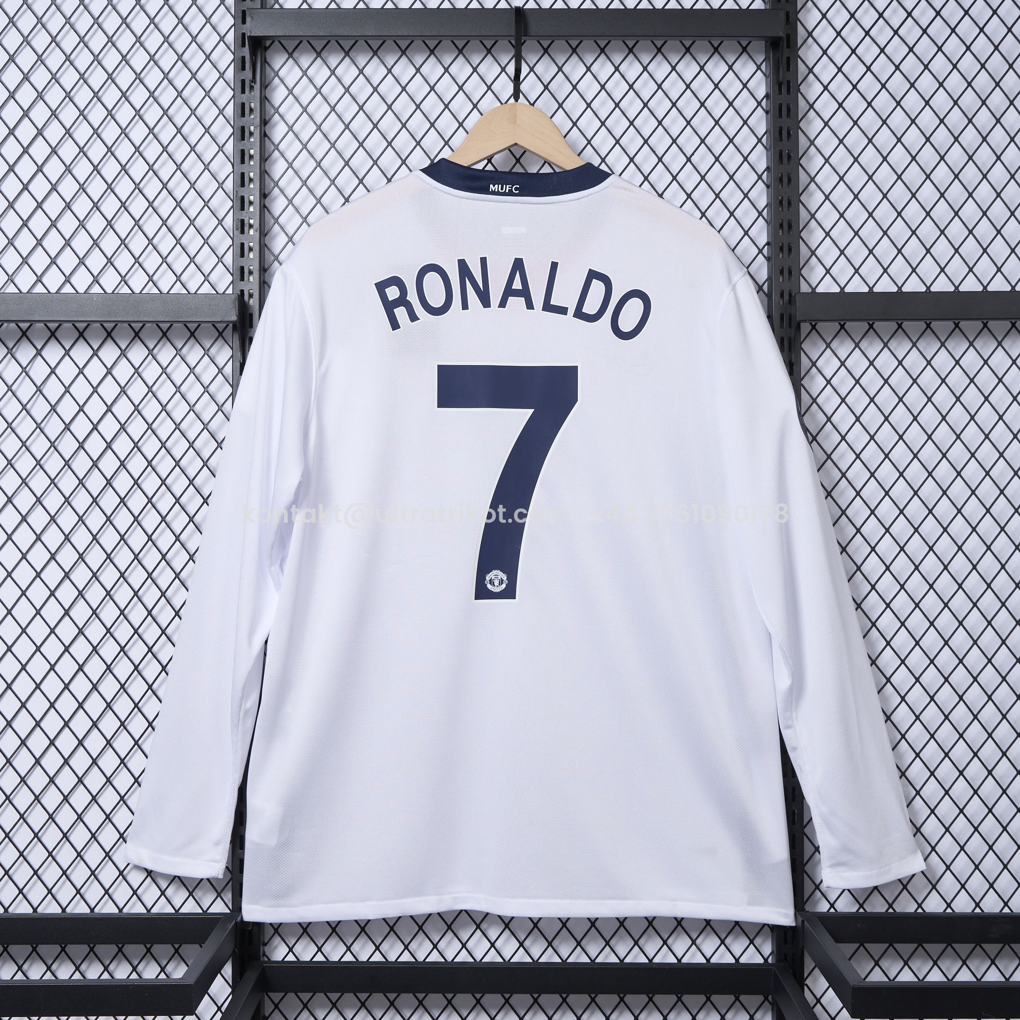 UltraTrikot-Retro Manchester United 08-09 Away Long Sleeve Jersey