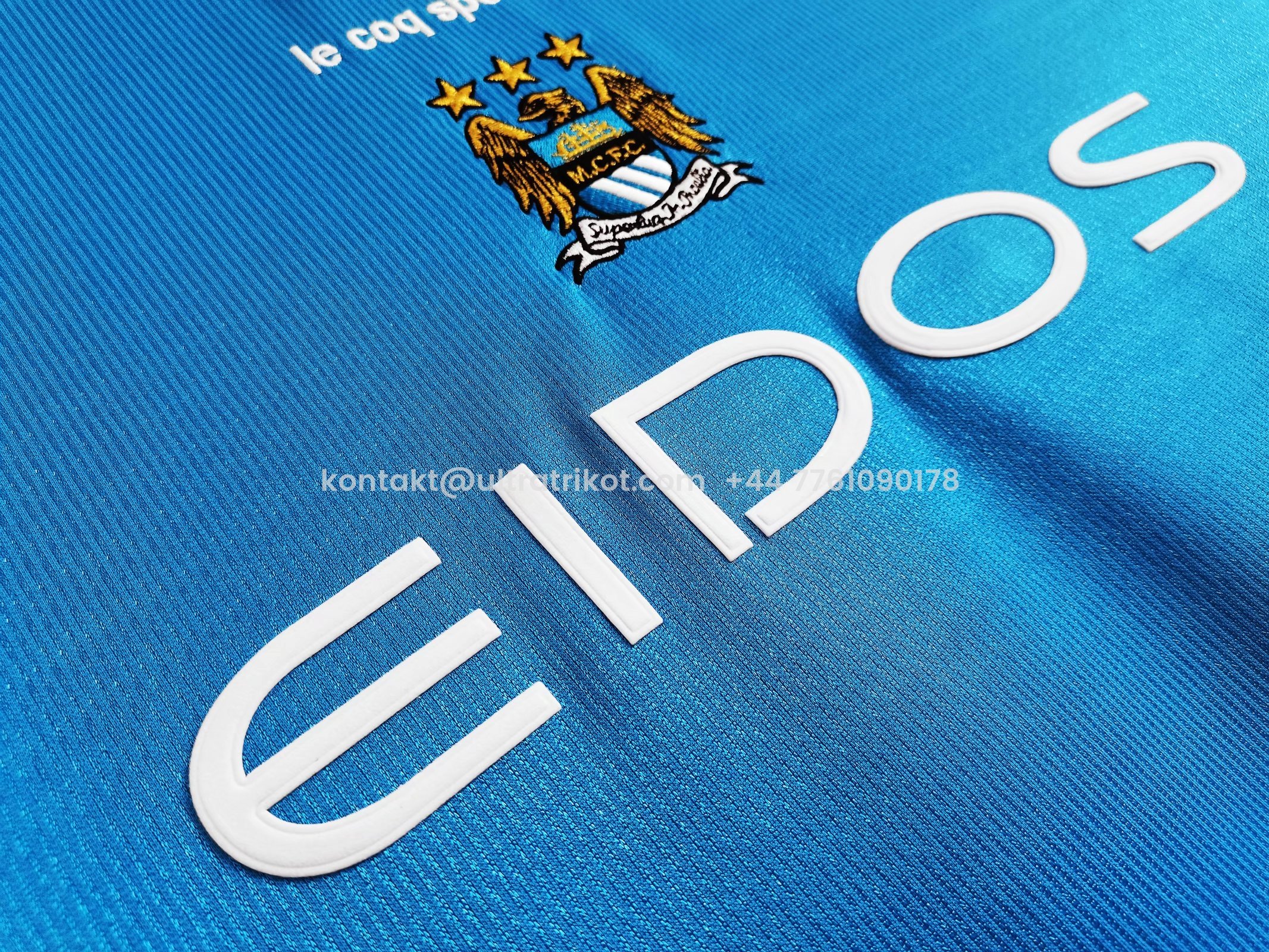 UltraTrikot-Retro Manchester City 1999-01 Home Stadium Jersey