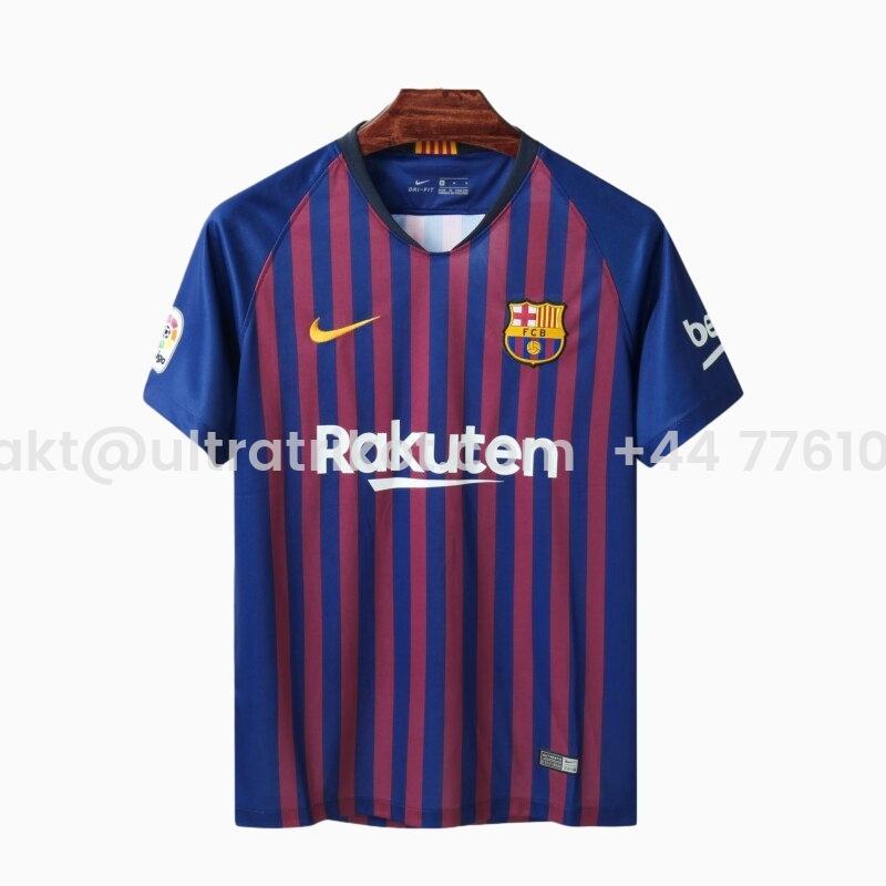 UltraTrikot-Retro Barcelona 18-19 Home Stadium Jersey