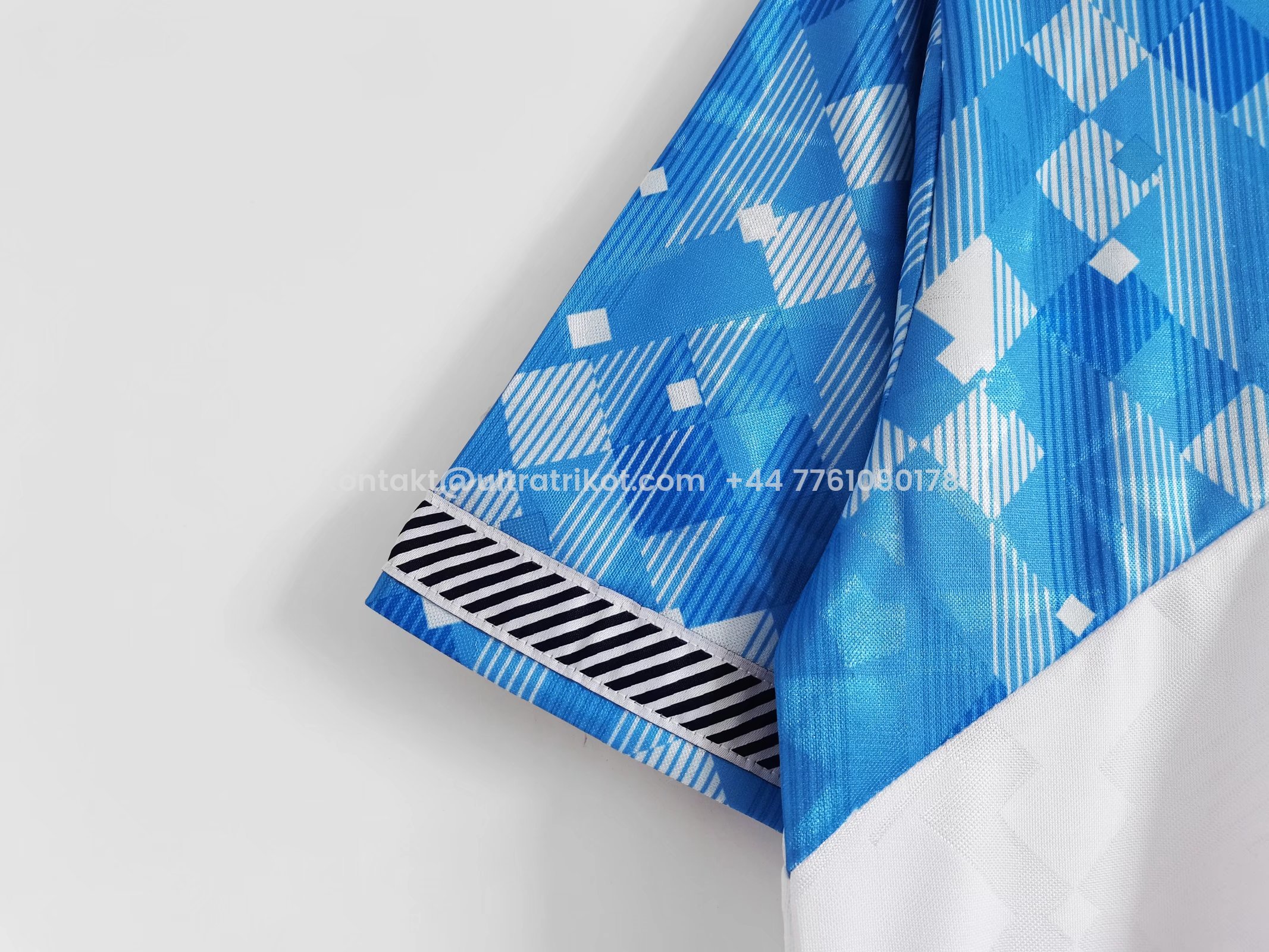 UltraTrikot-Retro England 1990 Three Color Jersey