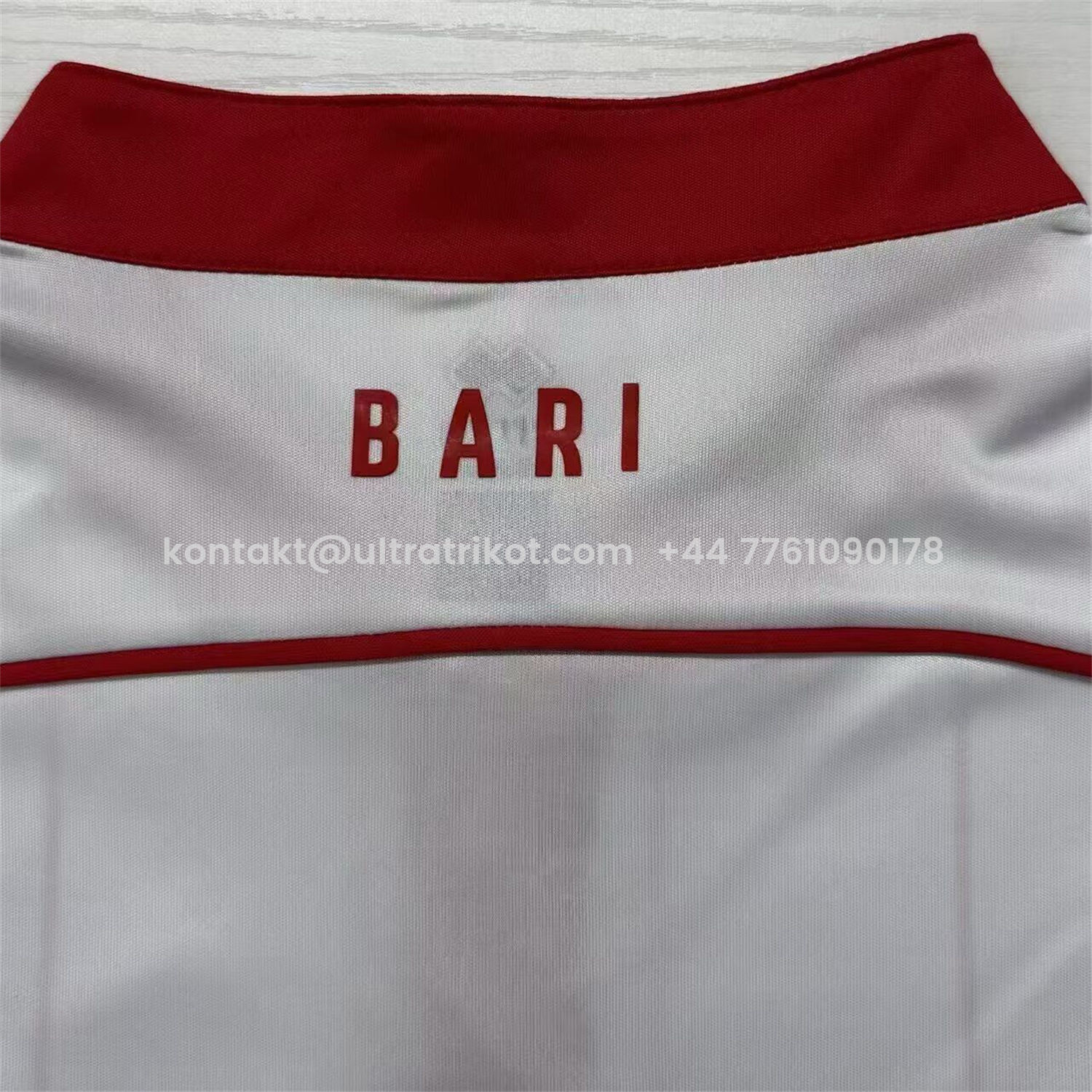 UltraTrikot-SSC Bari 25-26 Home White Jersey - Fans Version