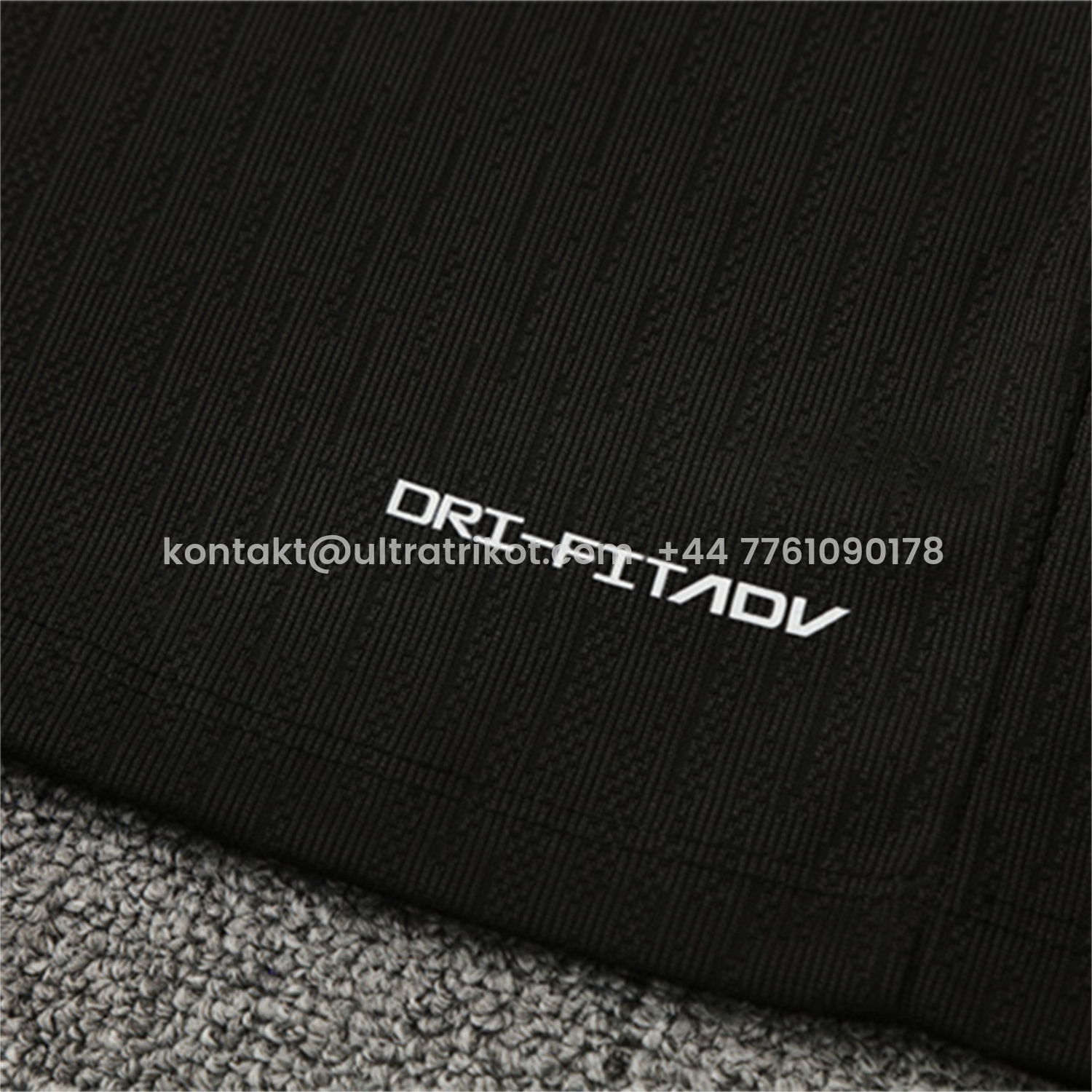 UltraTrikot-France 25-26 Kids Long Sleeve Training Set - Player Version - Black Top and Pants