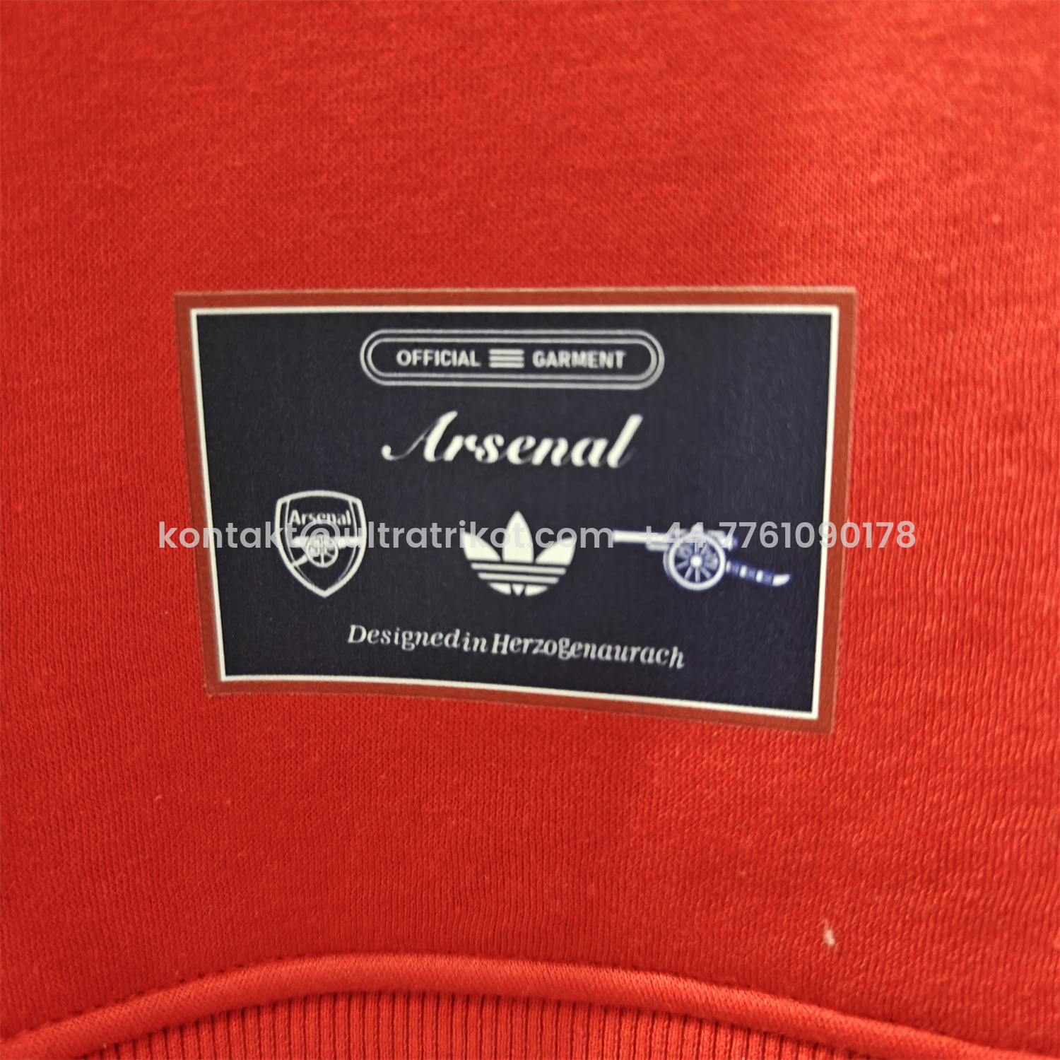 UltraTrikot-Arsenal 25-26 Originals Terrace Icon Unisex Pullover Hoodie