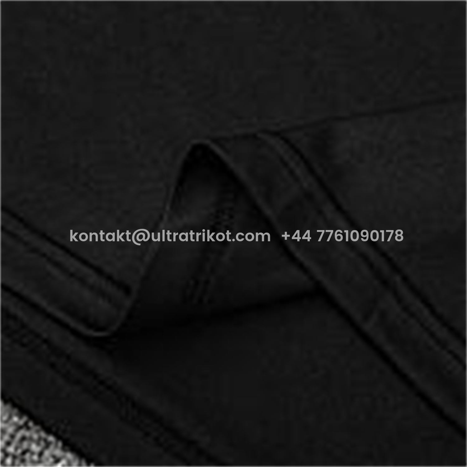 UltraTrikot-Real Madrid 25-26 Short-Sleeve Training Set - Light Grey Stripes Black Top & Black Shorts