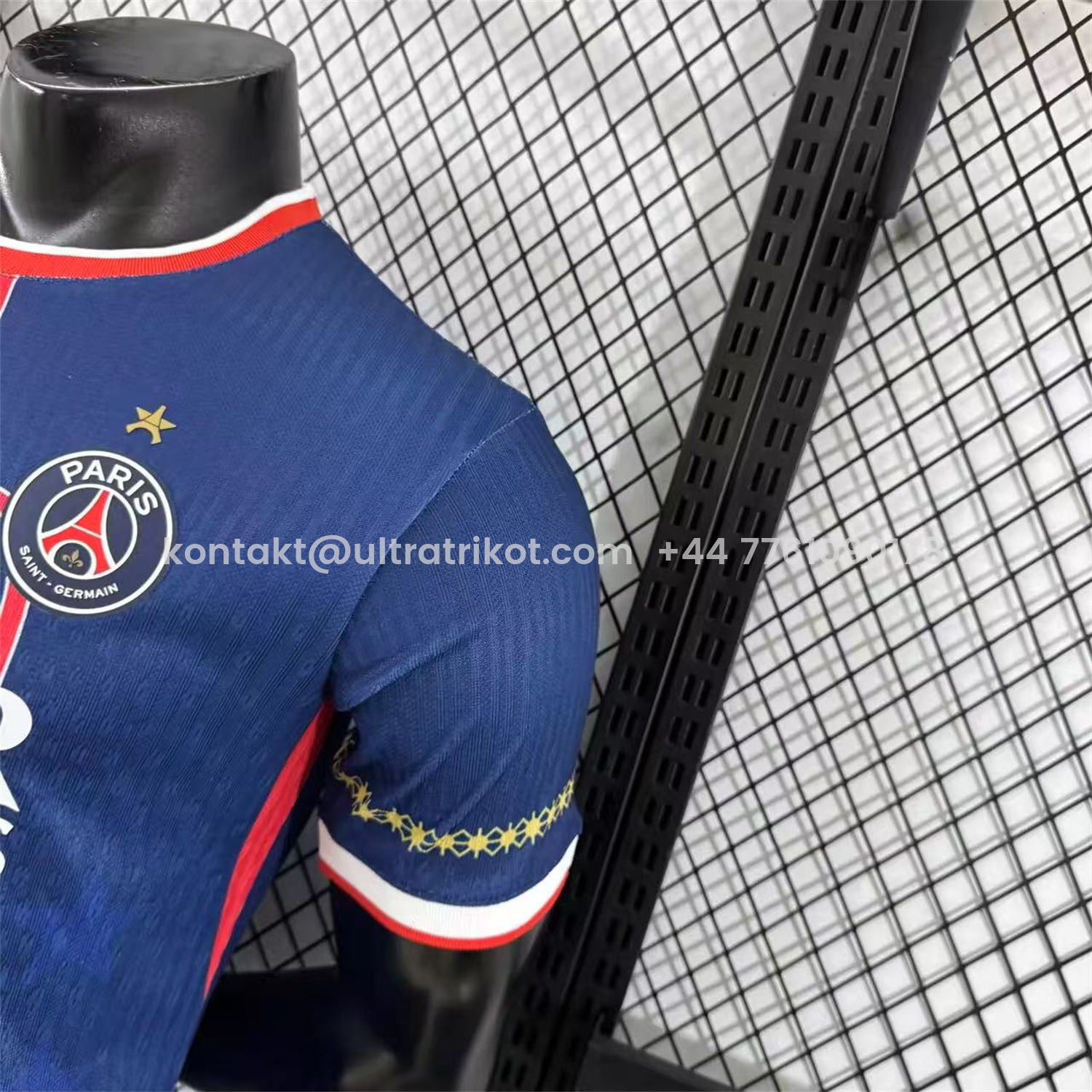UltraTrikot-Paris Saint-Germain PSG 25-26 Red Trophy Special Edition Jersey With Star - Player Version