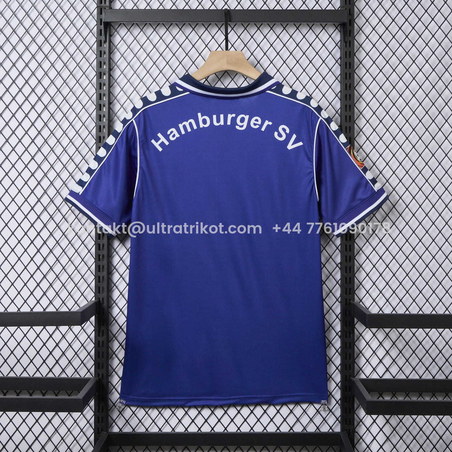UltraTrikot-Retro Hamburger SV 2000-01 Away Blue Jersey