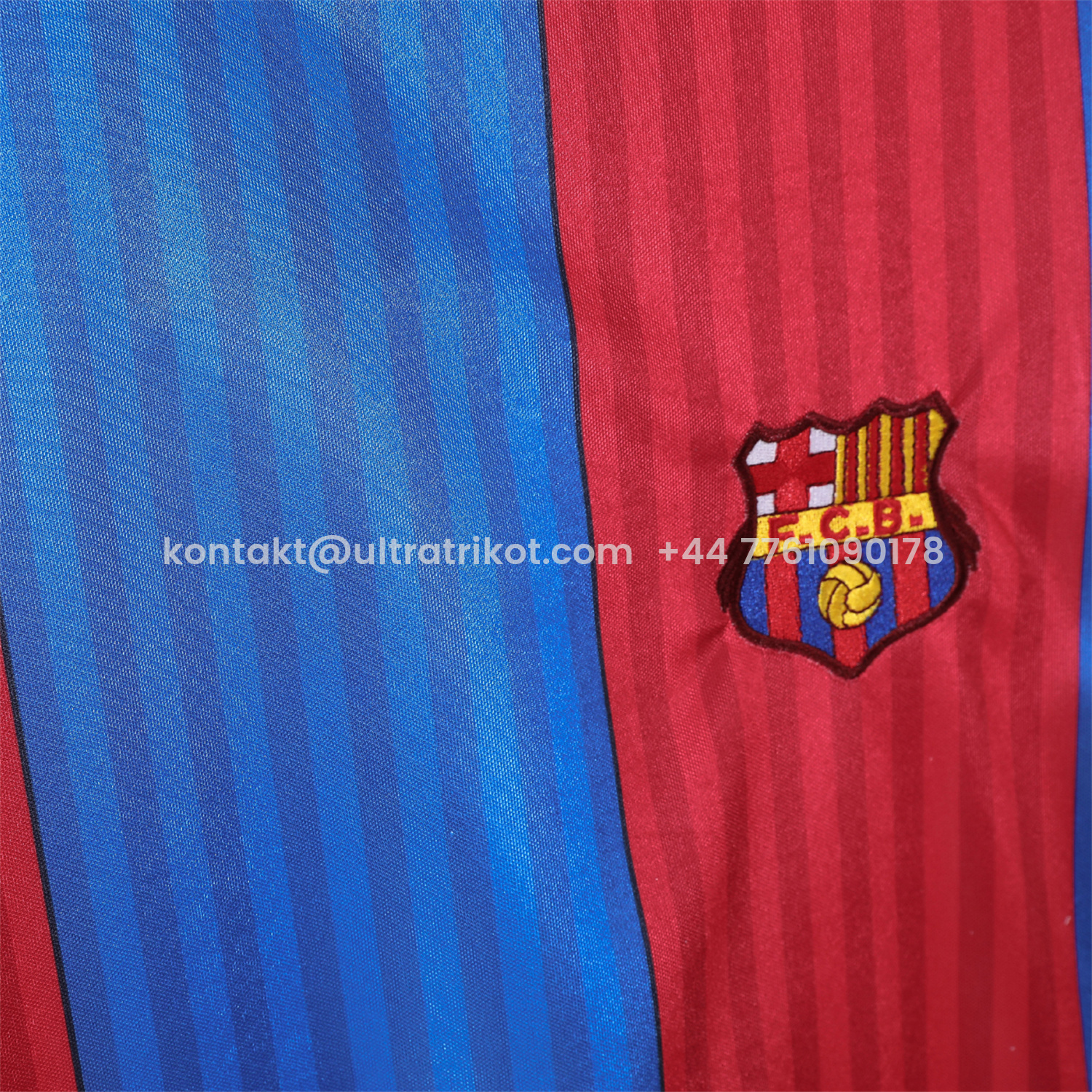 UltraTrikot-Retro Barcelona 1989-92 Home Jersey