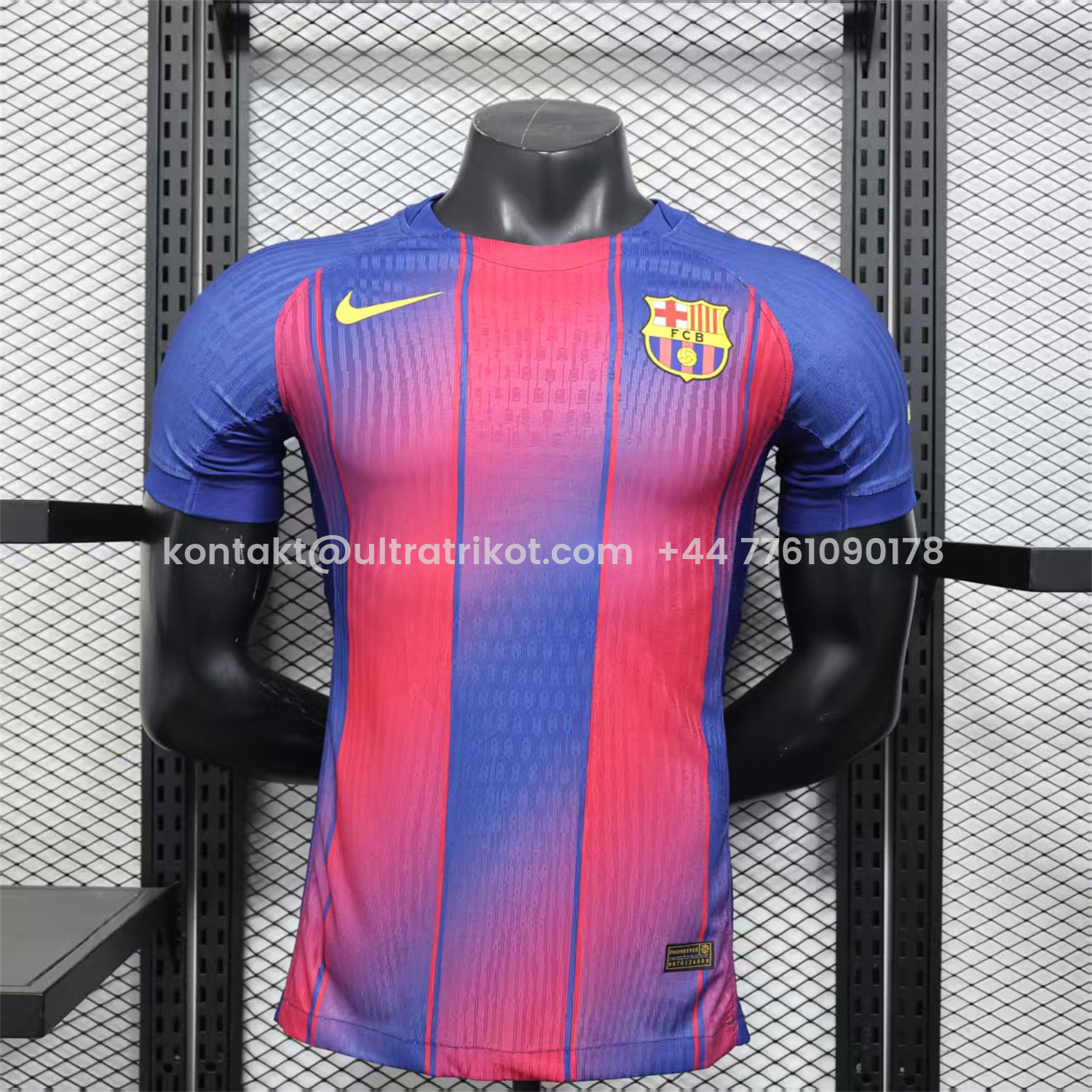 UltraTrikot-Barcelona 25-26 Home Unsponsored Jersey - Player Version