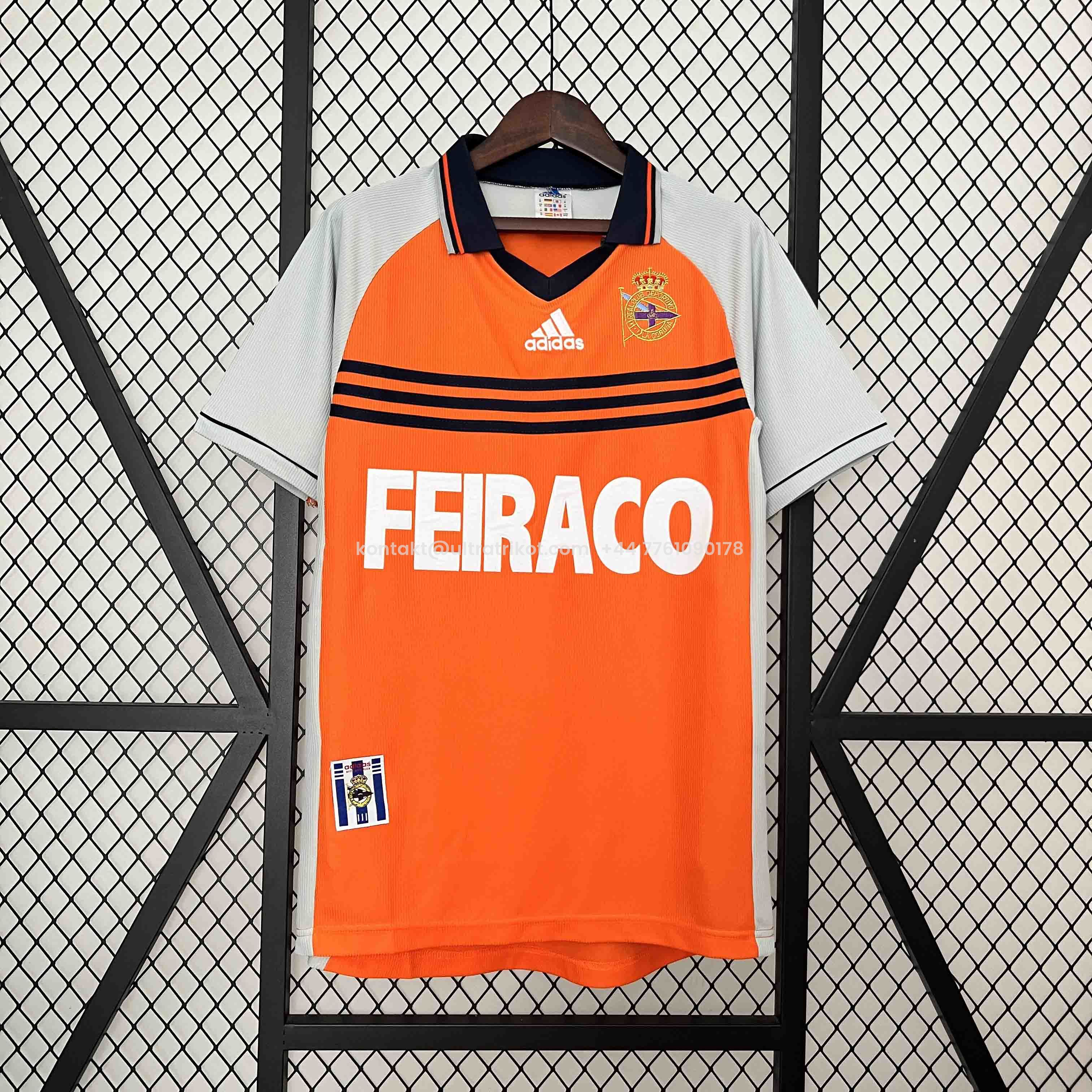 UltraTrikot-Retro Deportivo de La Coruña 1998-99 Third Jersey