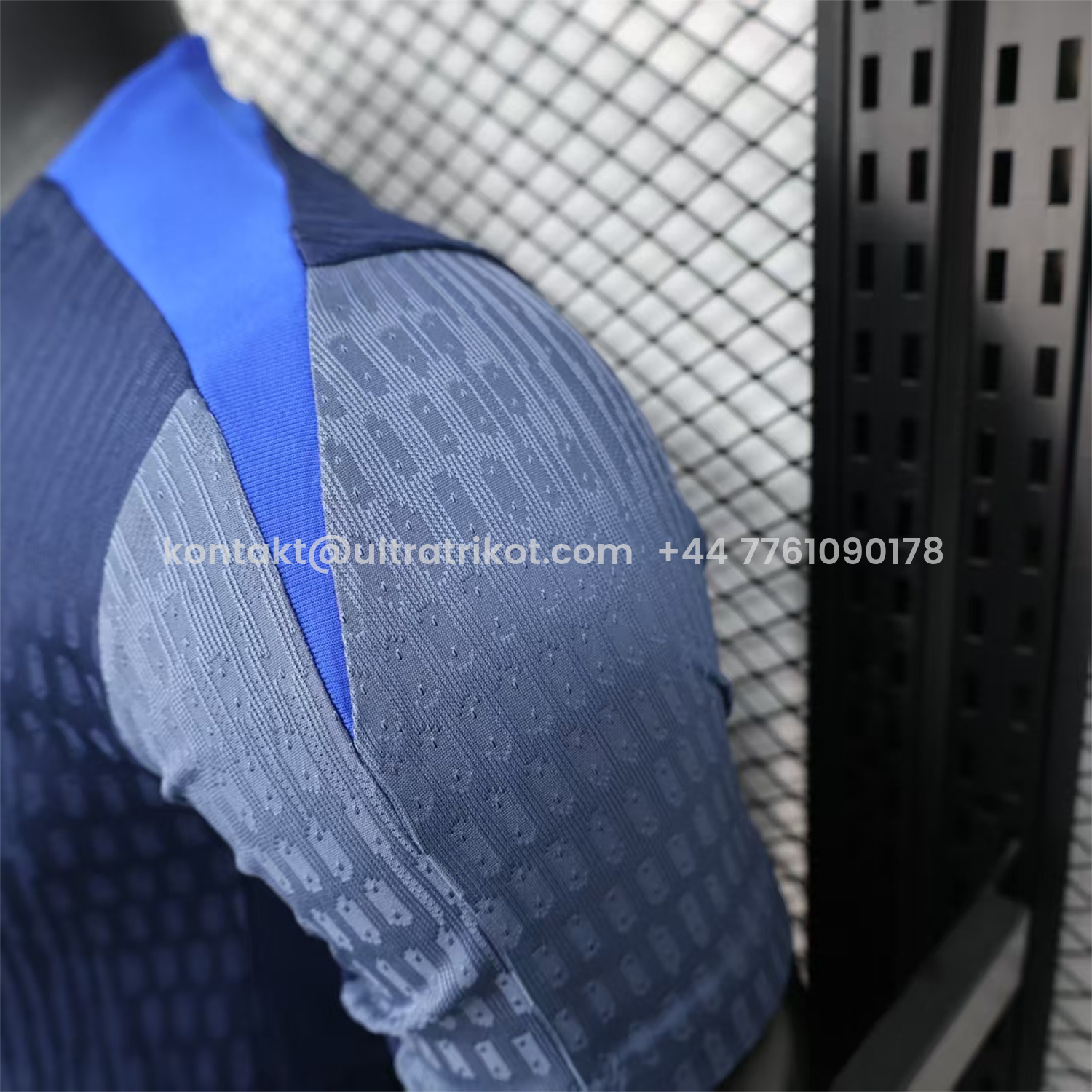 UltraTrikot-Paris Saint-Germain PSG Blue & Grey Special Jersey - Player Version