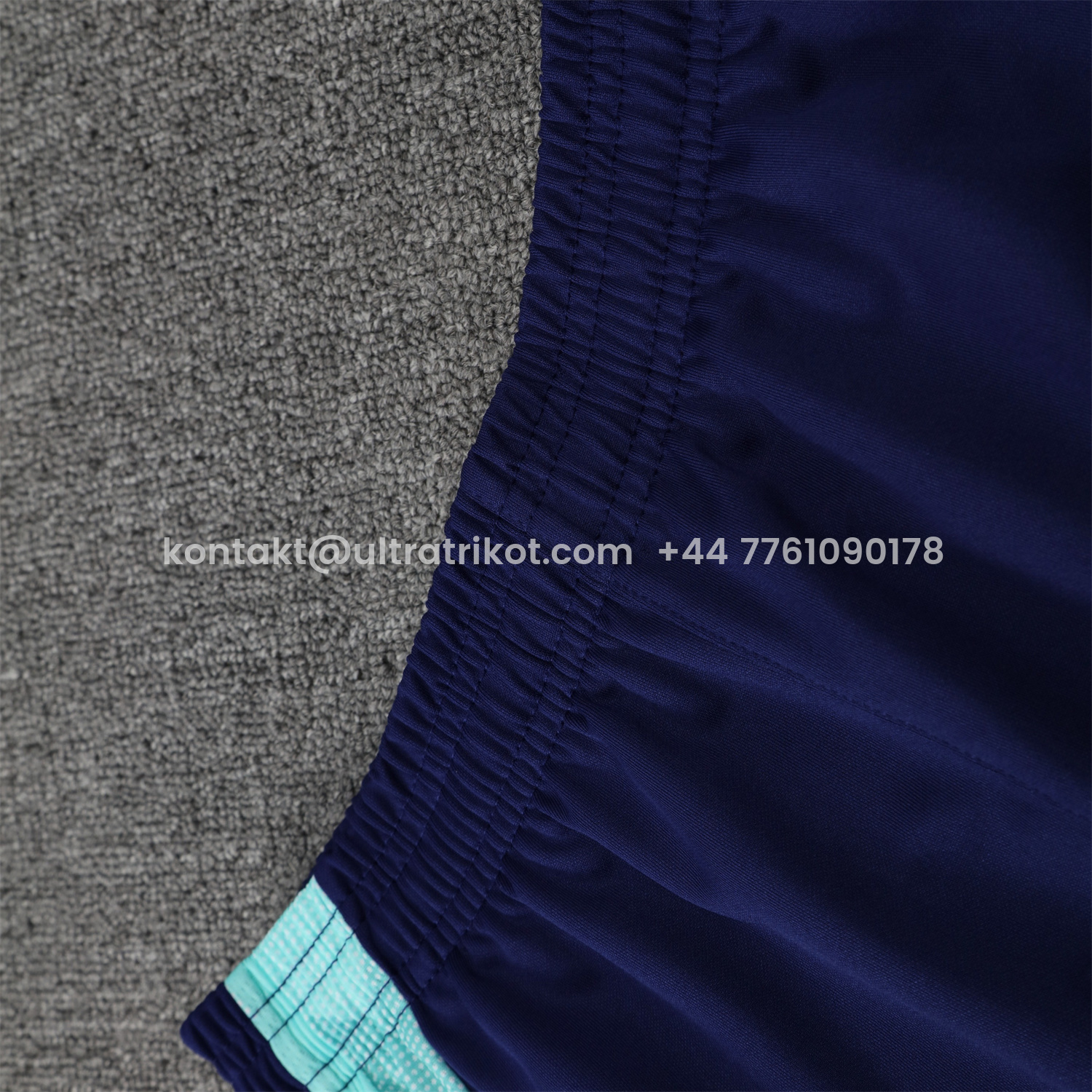 UltraTrikot-Flamengo 25-26 Long Sleeve Training Set - Light Blue Top & Deep Blue Pants