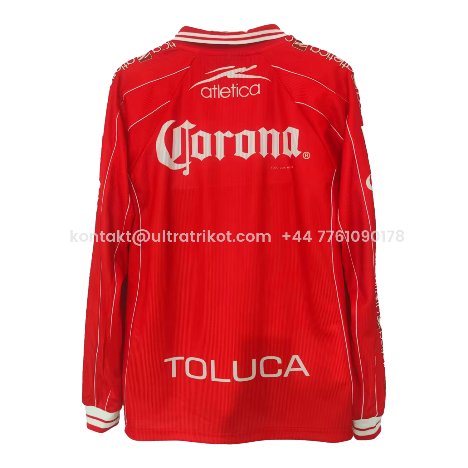 UltraTrikot-Retro Toluca 1999-00 Home Long Sleeves Jersey