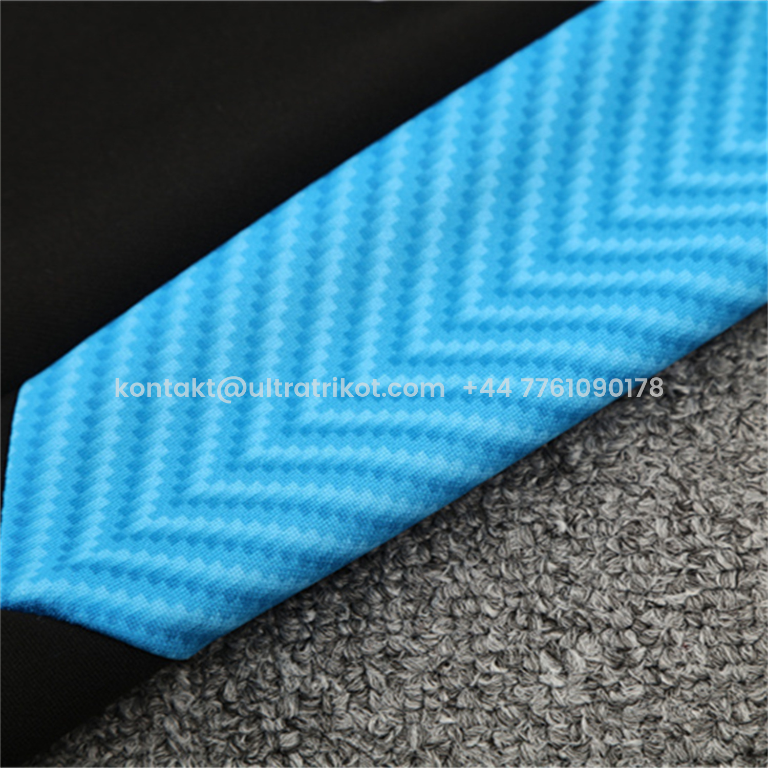 UltraTrikot-Napoli 25-26 Kids Long Sleeve Training Set - Gray Mecha Top & Black Pants