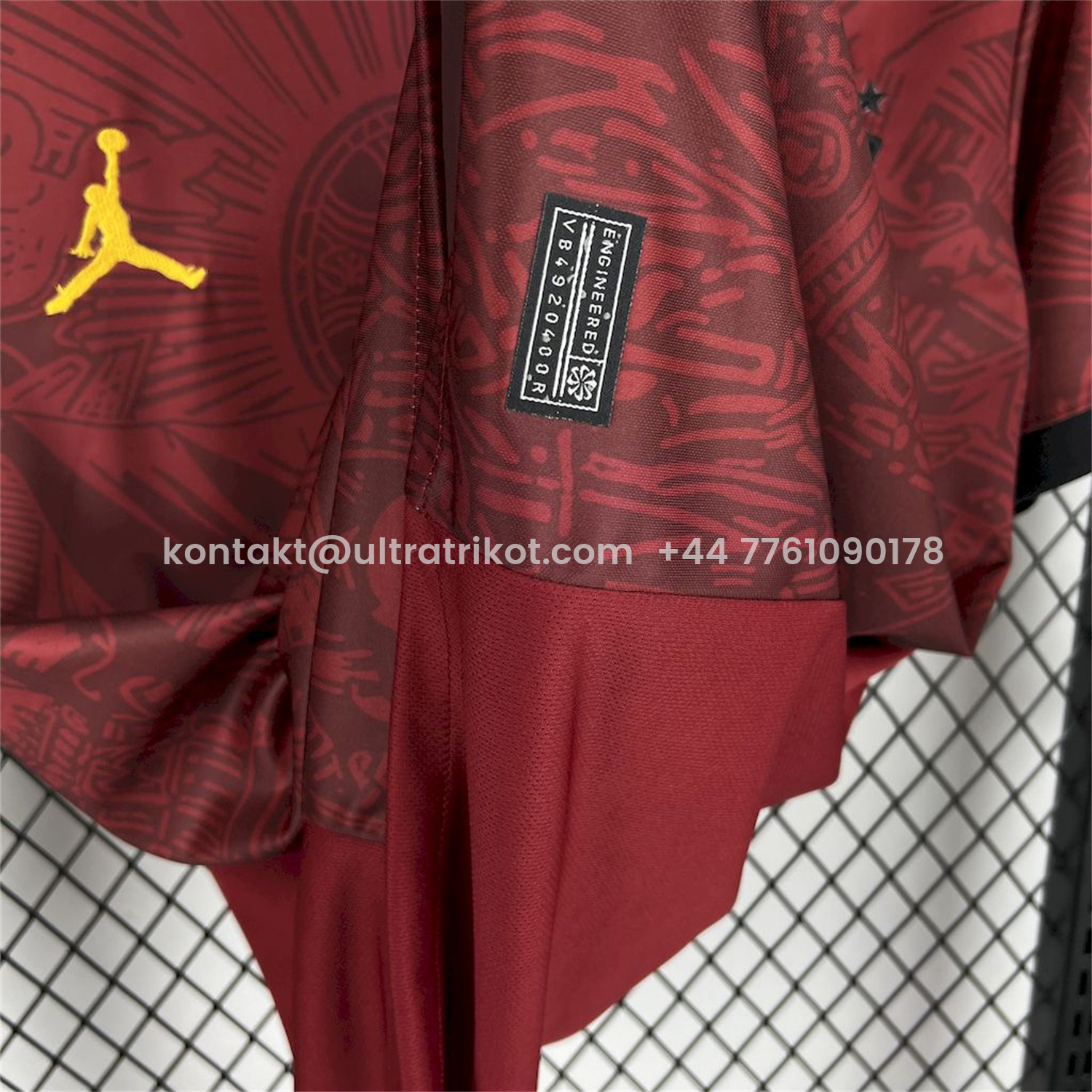 UltraTrikot-Brazil 25-26 Jordan Maroon Deep Red Special Edition Jersey - Fans Version