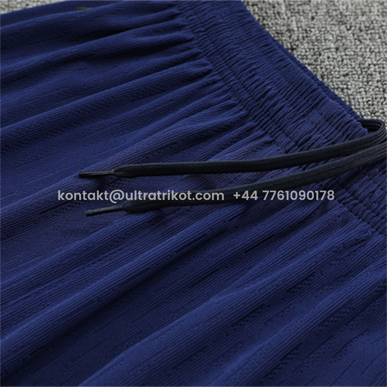 UltraTrikot-Brazil 25-26 Kids Long Sleeve Training Set - Colorful Camouflage Top & Royal Blue Pants