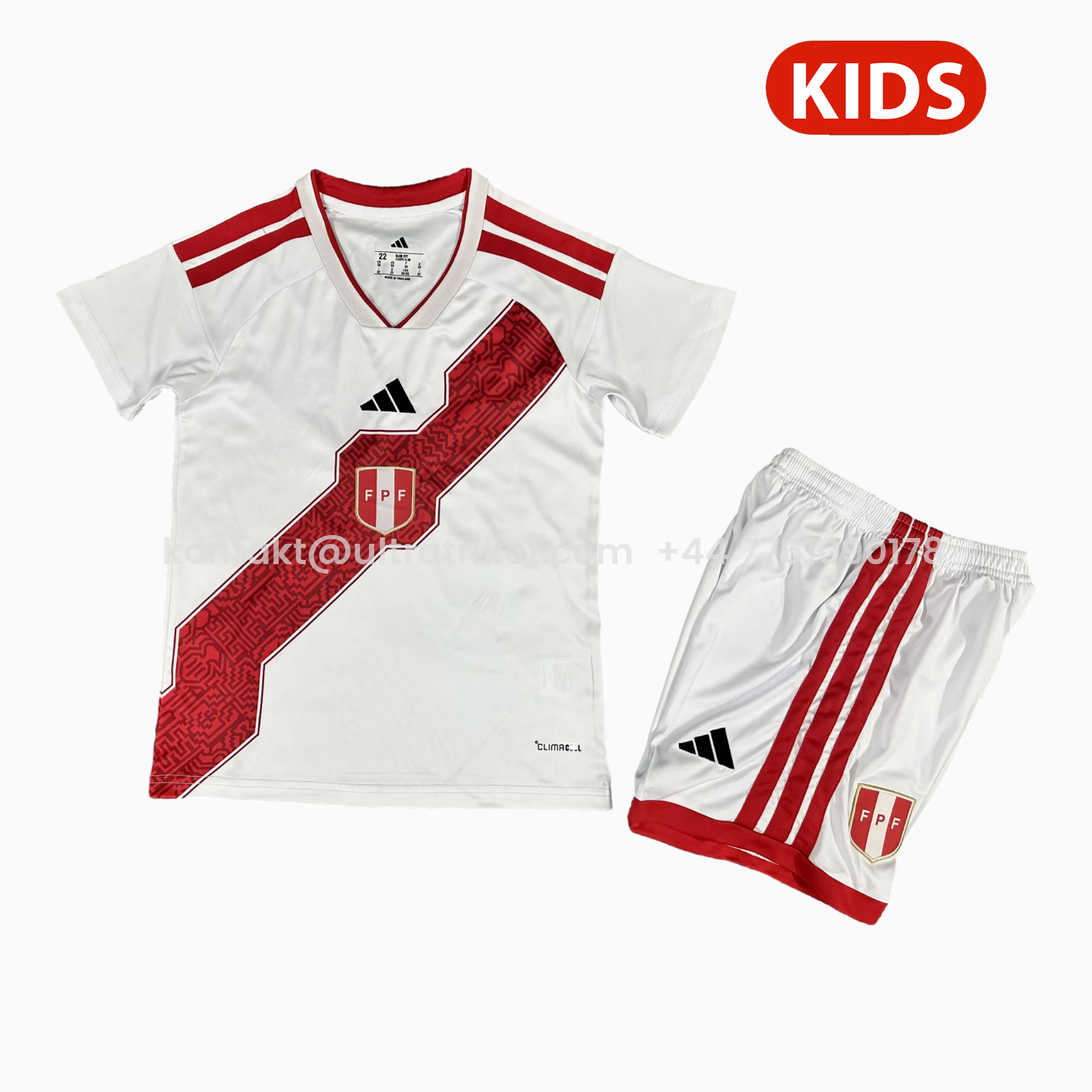 UltraTrikot-Peru 2026 Home Kids Kit