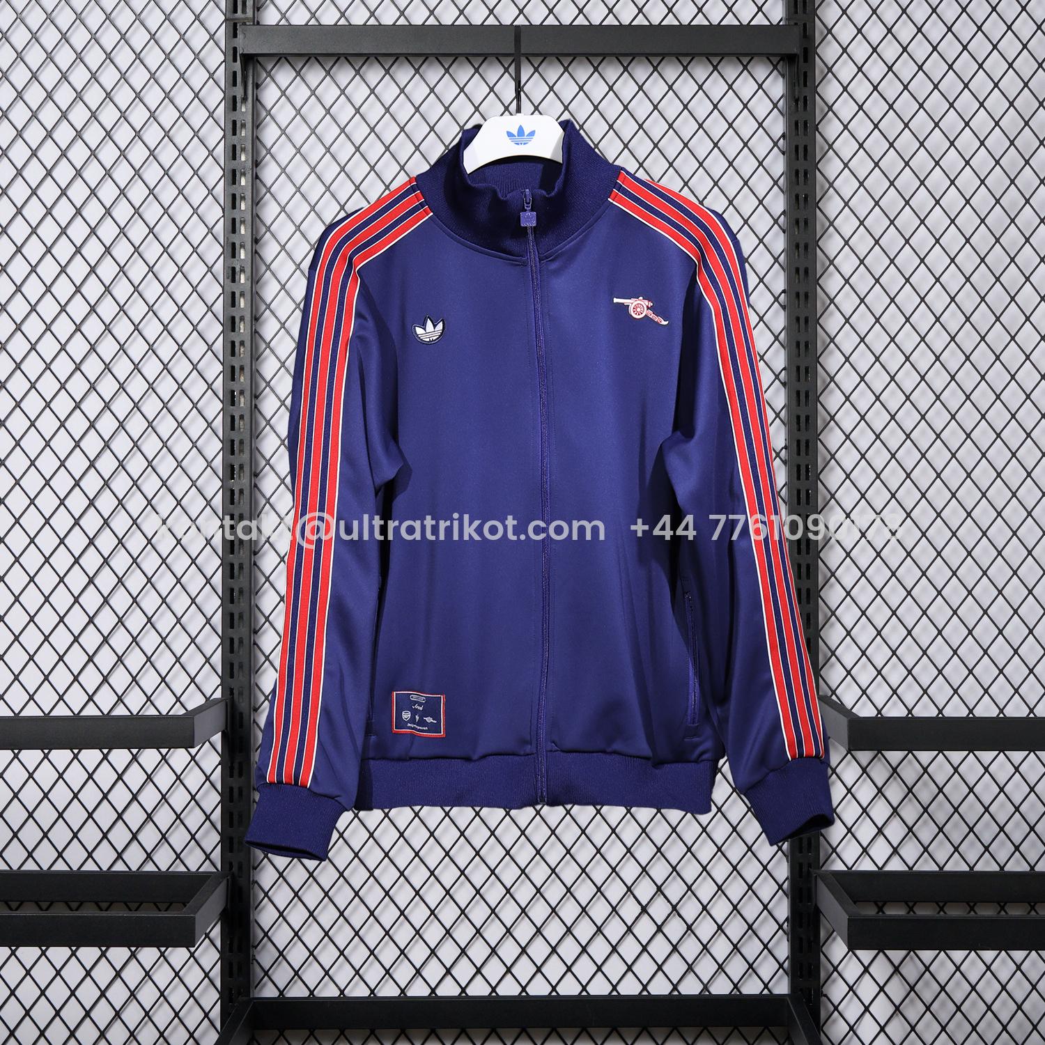 UltraTrikot-Arsenal 25-26 Red Lines Training Set - Purple Top and Purple Pants