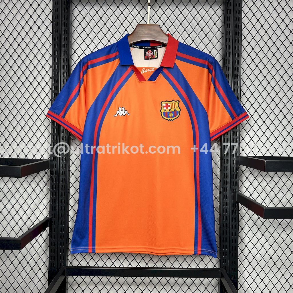 UltraTrikot-Retro Barcelona 1997-98 European Away Jersey