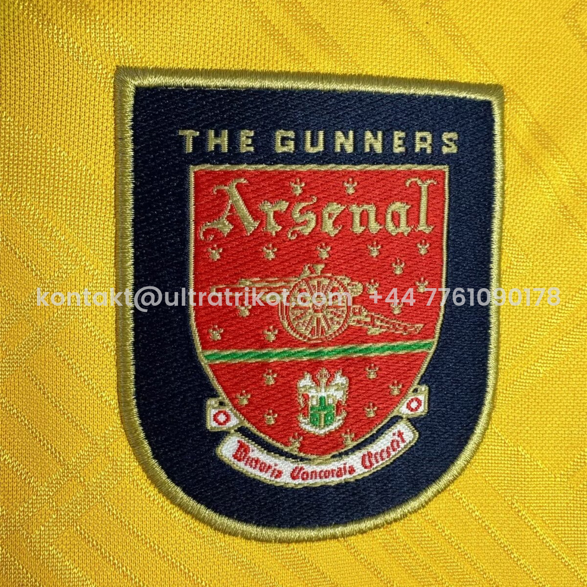 UltraTrikot-Retro Arsenal 1996-97 Away Long Sleeves Jersey