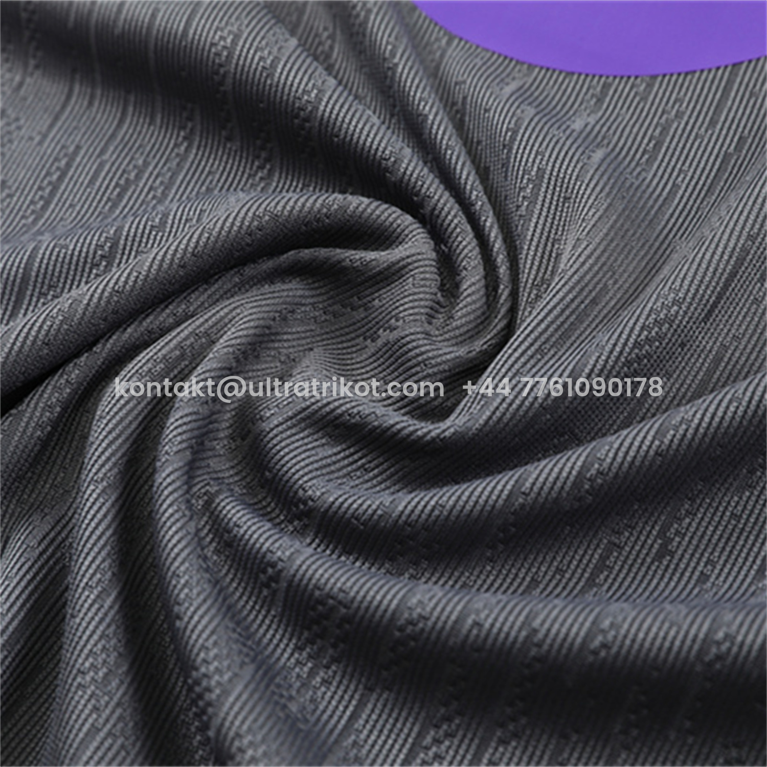 UltraTrikot-Barcelona 25-26 Kids Long Sleeve Training Set - Grey Top & Black Pants