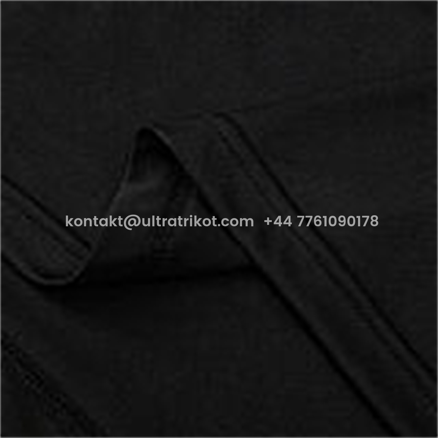 UltraTrikot-INT M.A.M 25-26 Short-Sleeve Training Set - Light Grey Stripes Black Top & Black Shorts