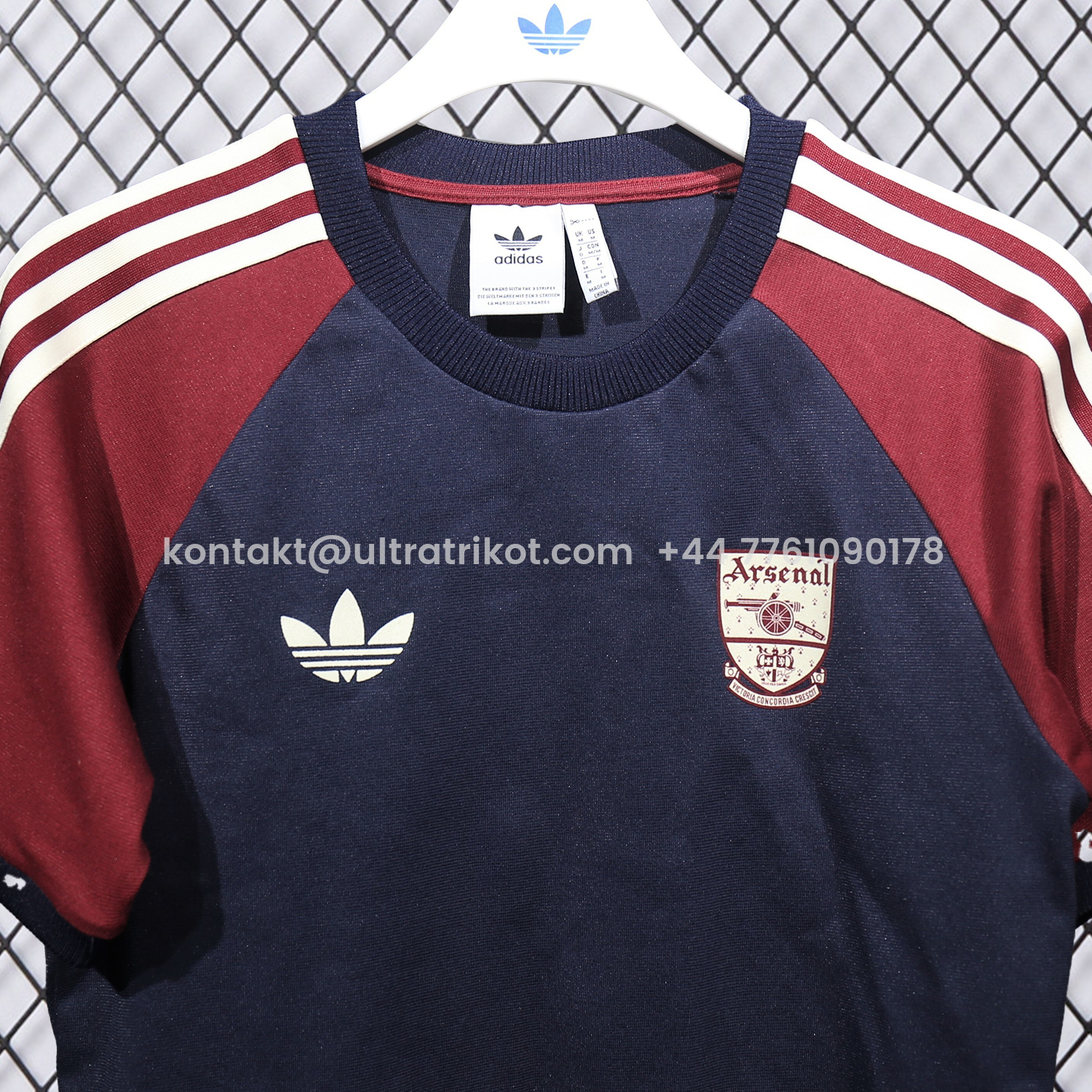 UltraTrikot-Arsenal 25-26 Vintage Originals Dark Blue T-shirts