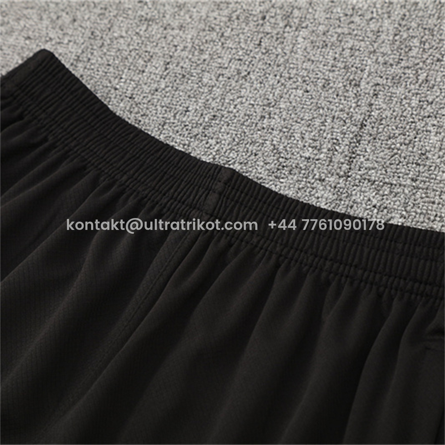 UltraTrikot-Paris Saint-Germain PSG 25-26 Kids Short-Sleeve Training Set - White Top & Black Shorts