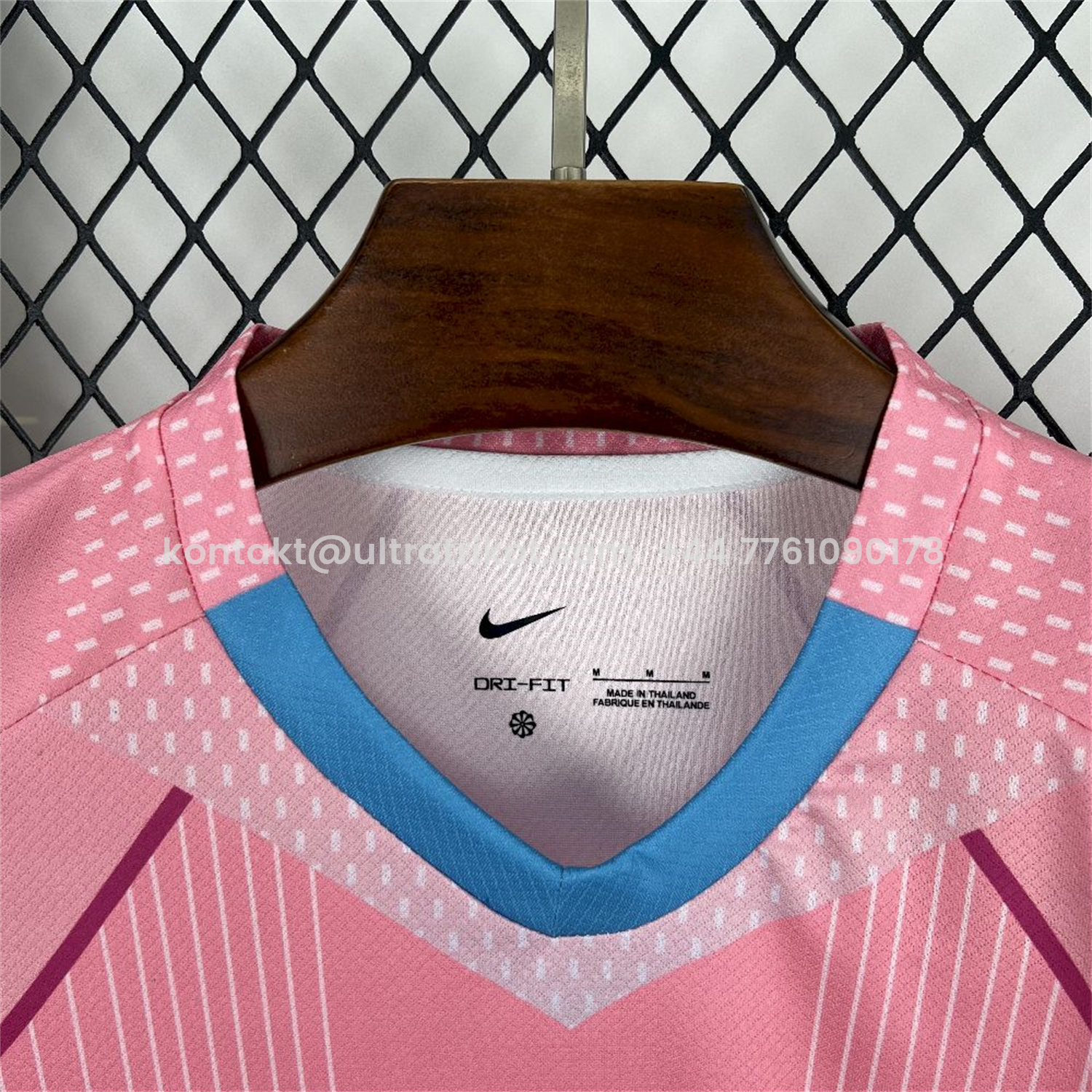 UltraTrikot-Paris Saint-Germain PSG 25-26 T90 White Lines Pink Gradient Special Jersey - Fans Version