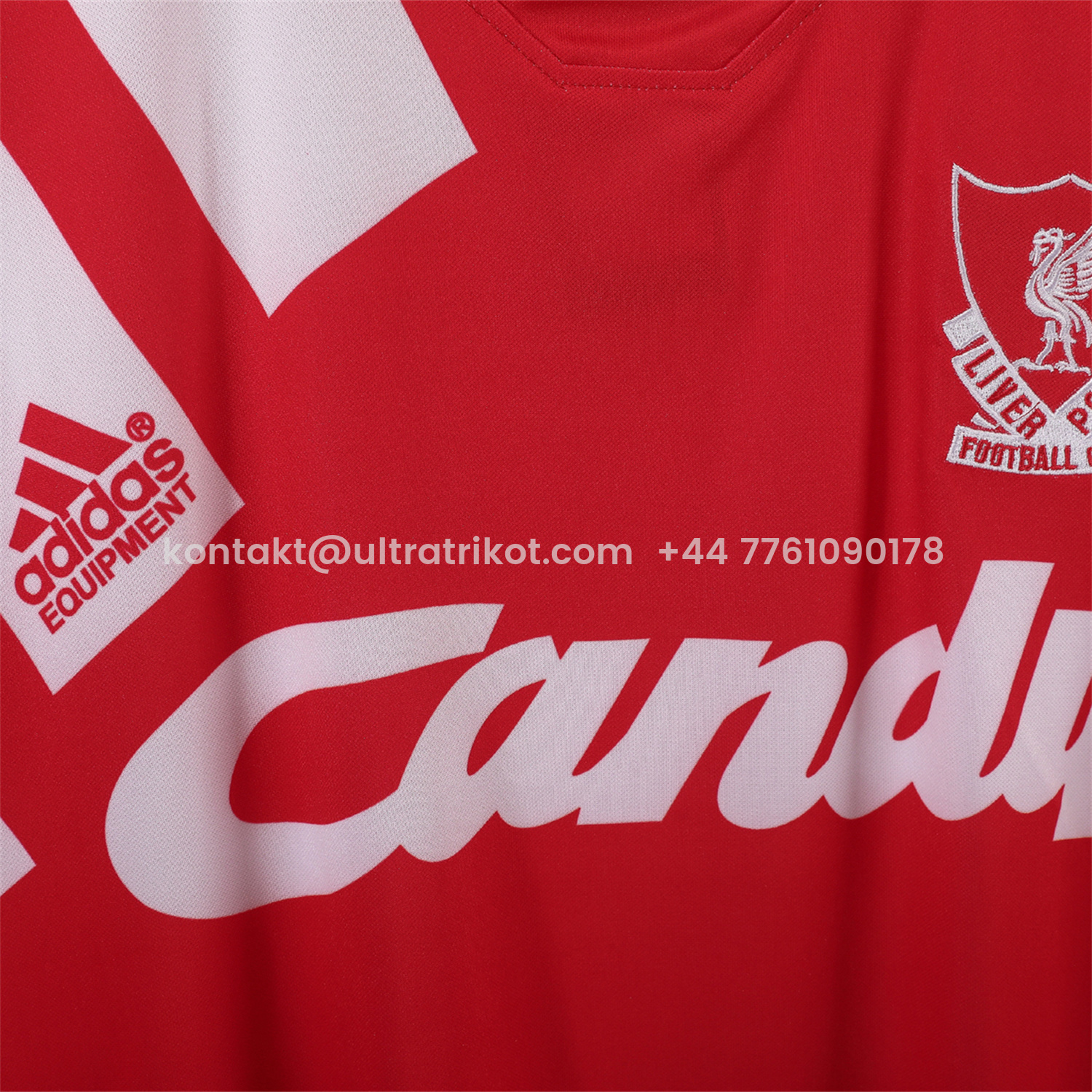 UltraTrikot-Retro Liver.pool 1991-92 Home Jersey