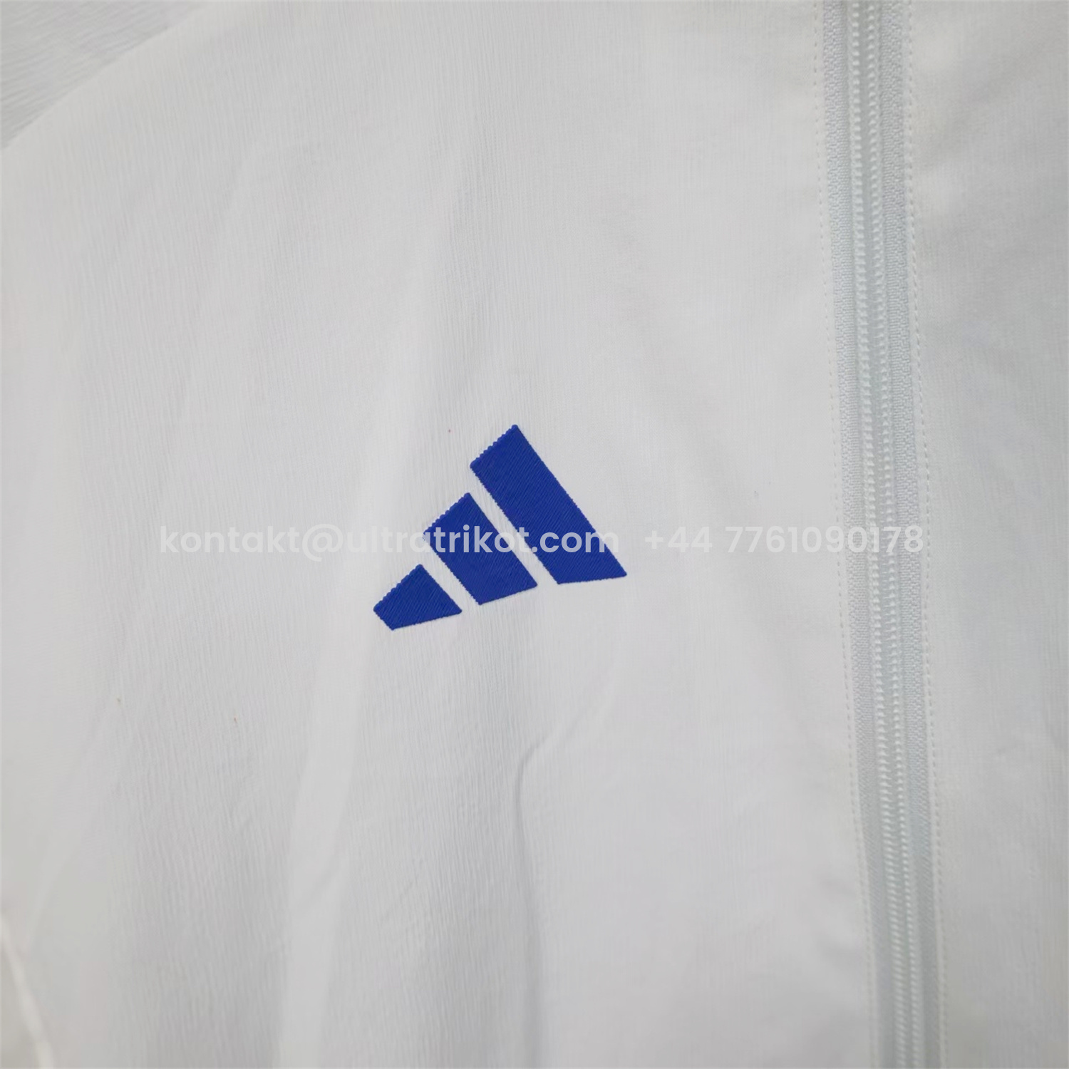 UltraTrikot-Real Madrid 25-26 White Windbreaker Jacket 