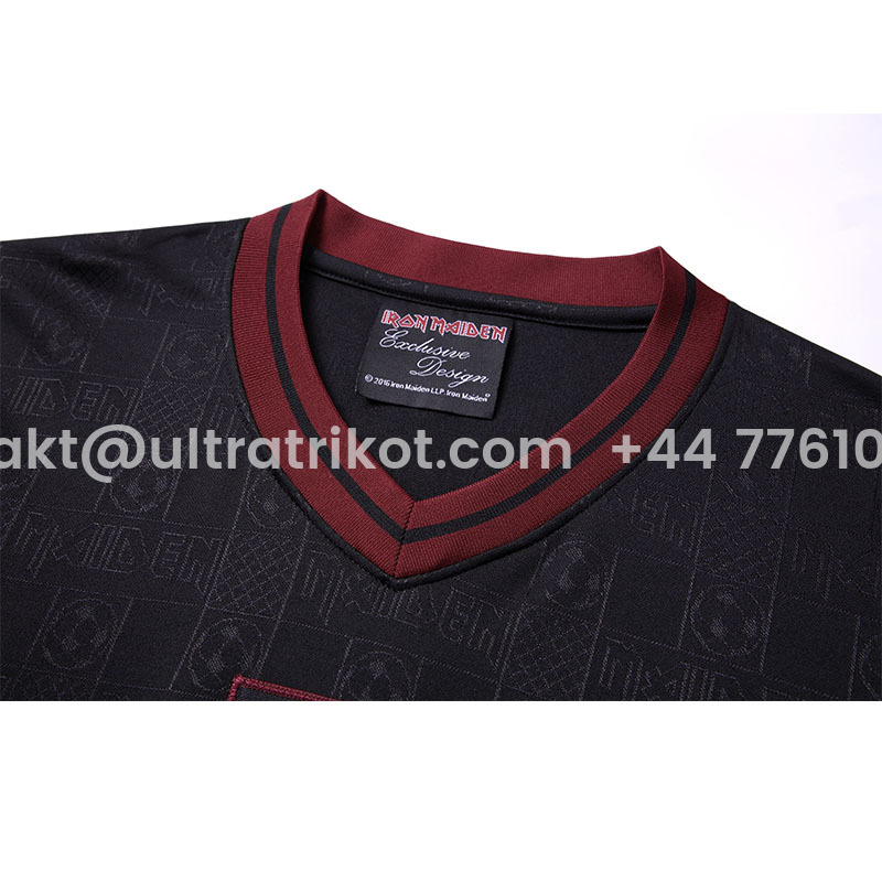 UltraTrikot-Retro Iron Maiden 2016 Black Jersey