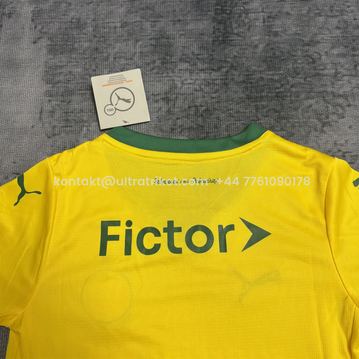 UltraTrikot-Palmeiras 25-26 Third Yellow Kids Kit