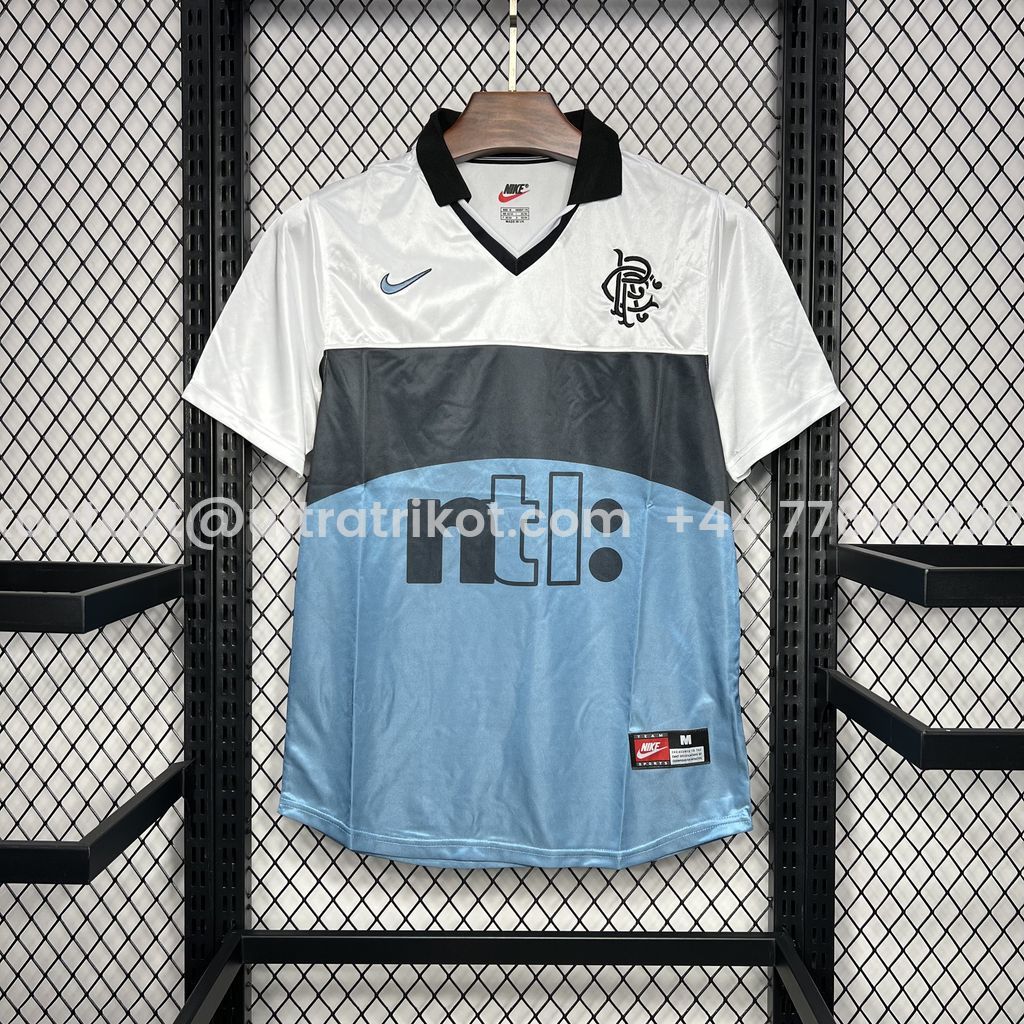 UltraTrikot-Retro Glasgow Rangers 1999-00 Away Jersey