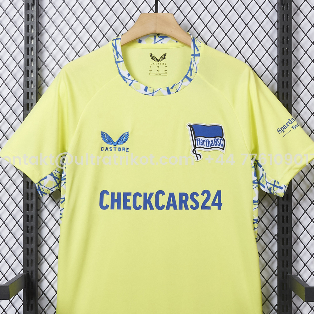 UltraTrikot-Hertha BSC 25-26 Third Jersey - Fans Version