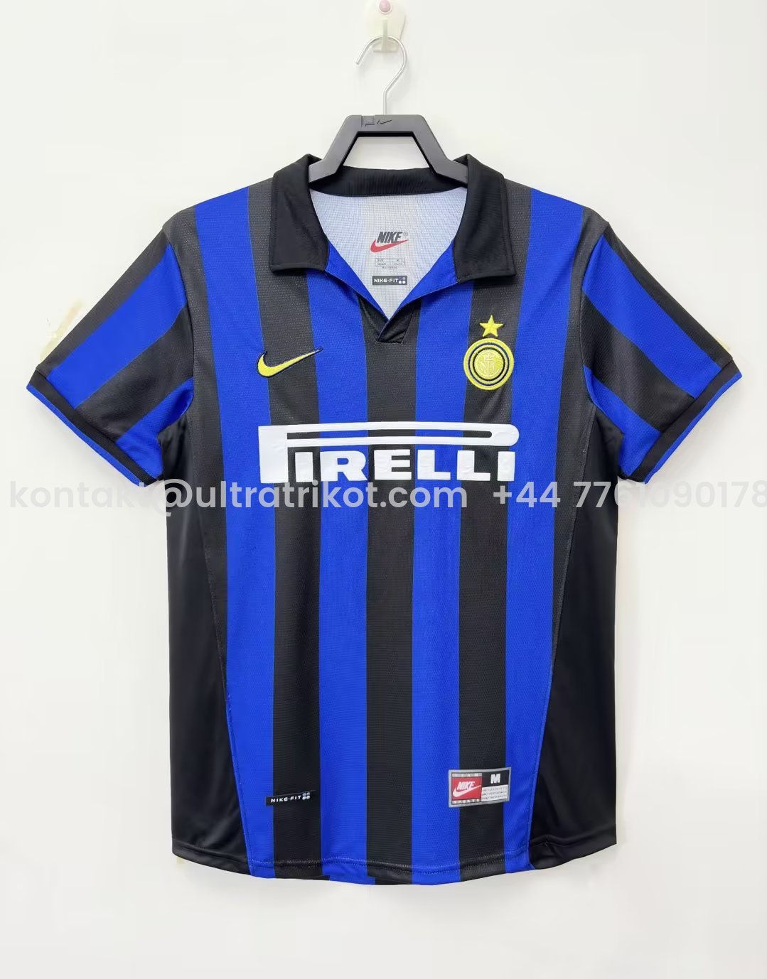 UltraTrikot-Retro Inter Milan 98-99 Home Stadium Jersey