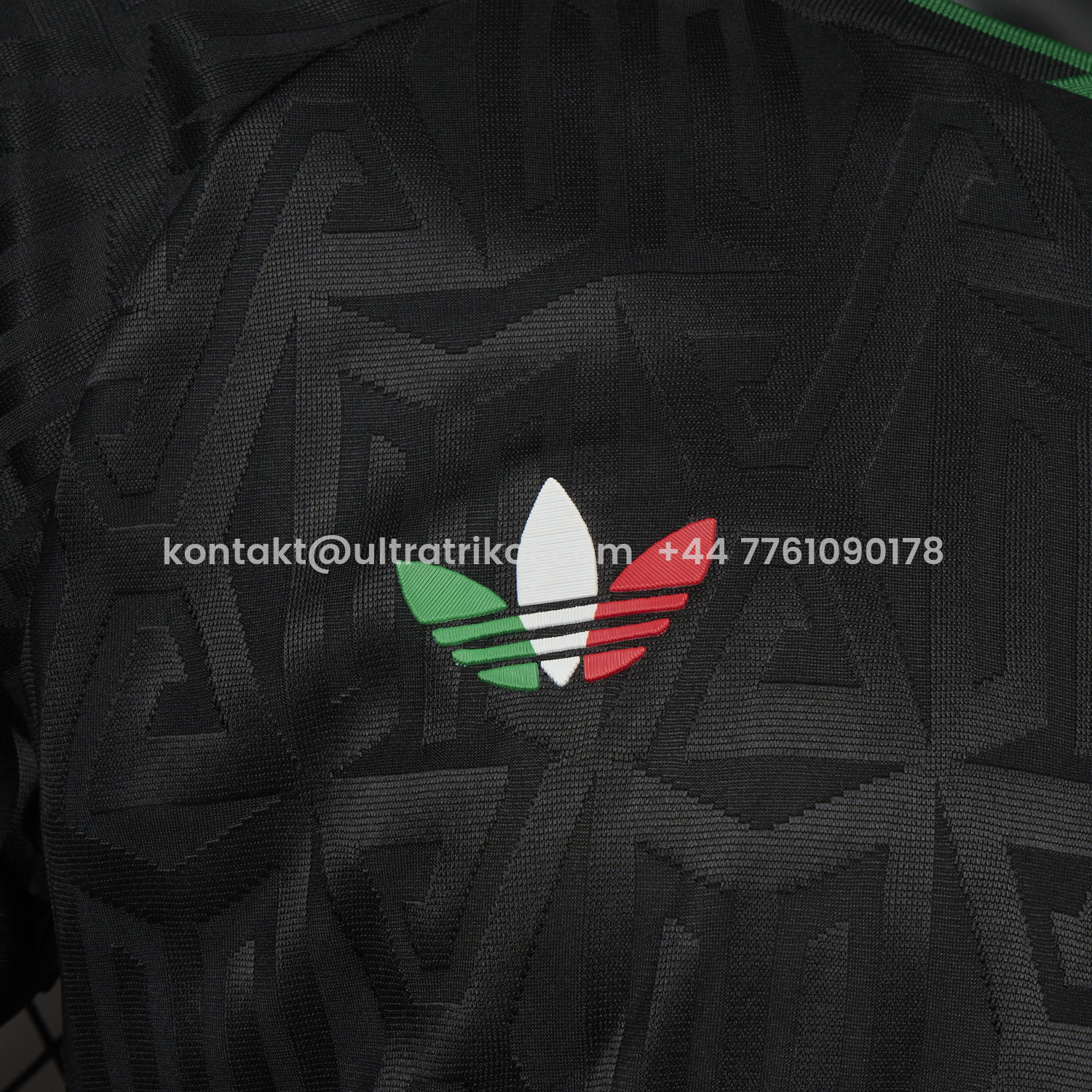 UltraTrikot-Mexico 25-26 Thire Colors Trefoil Black Special Jersey - Player Version