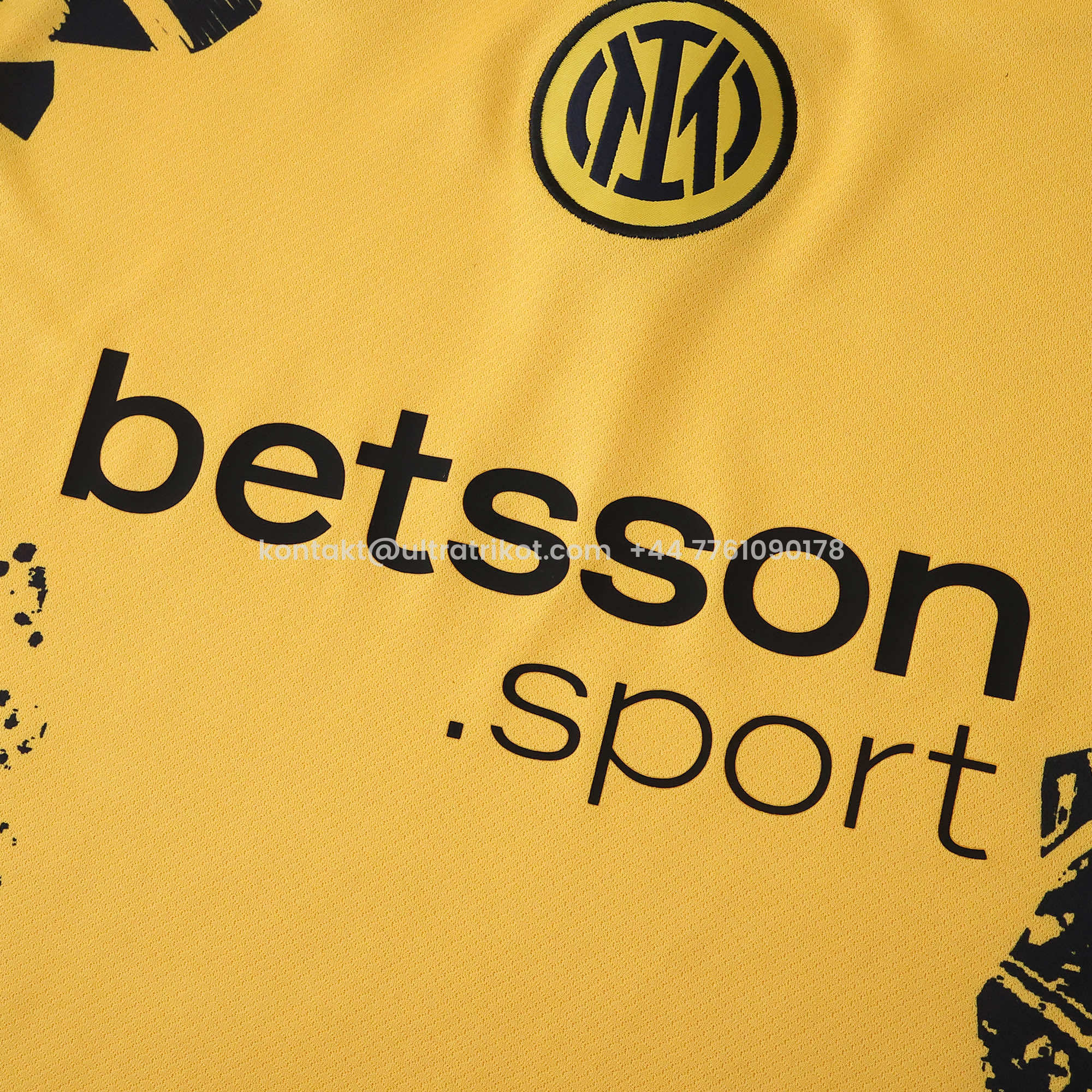 UltraTrikot-Inter Milan 24-25 Third Champions League Final Jersey - Fans Version