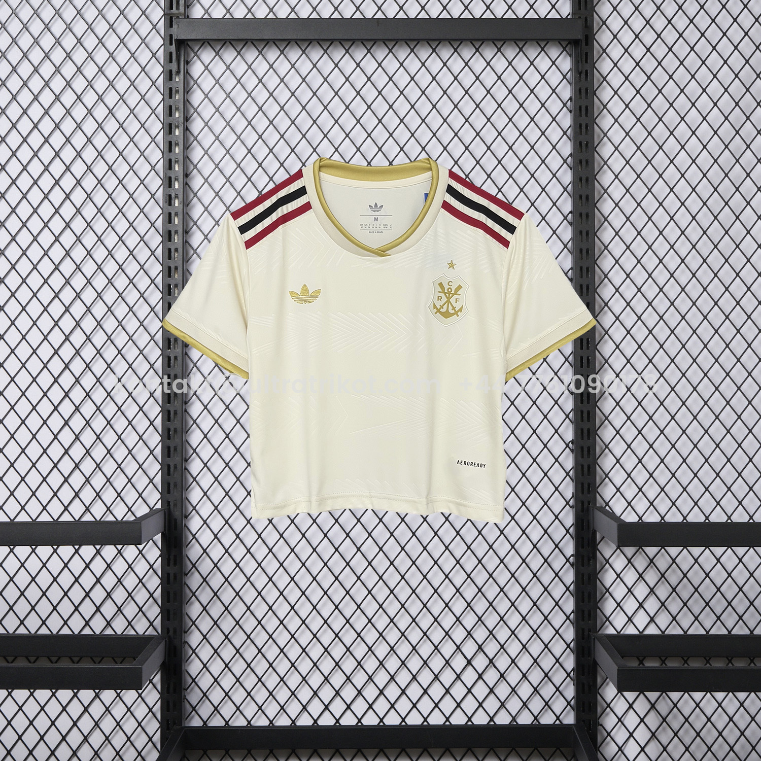 UltraTrikot-Women's Flamengo 25-26 Third Unsponsored Cropped Jersey